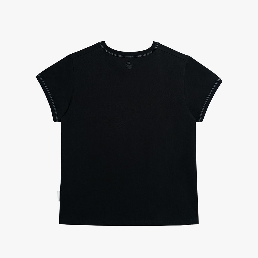 【EERST】Star Ringer T-shirt MUSINSA | EERST Star Ringer T-shirt [Black]