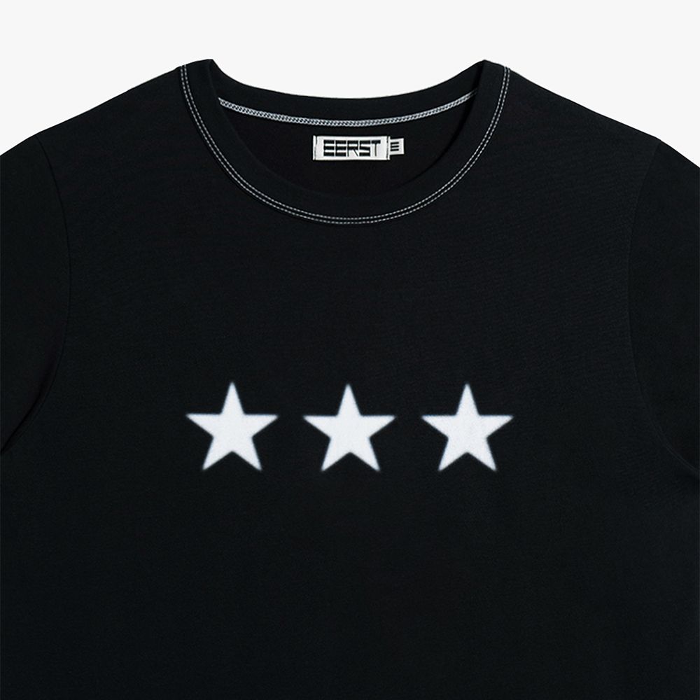 【EERST】Star Ringer T-shirt MUSINSA | EERST Star Ringer T-shirt [Black]