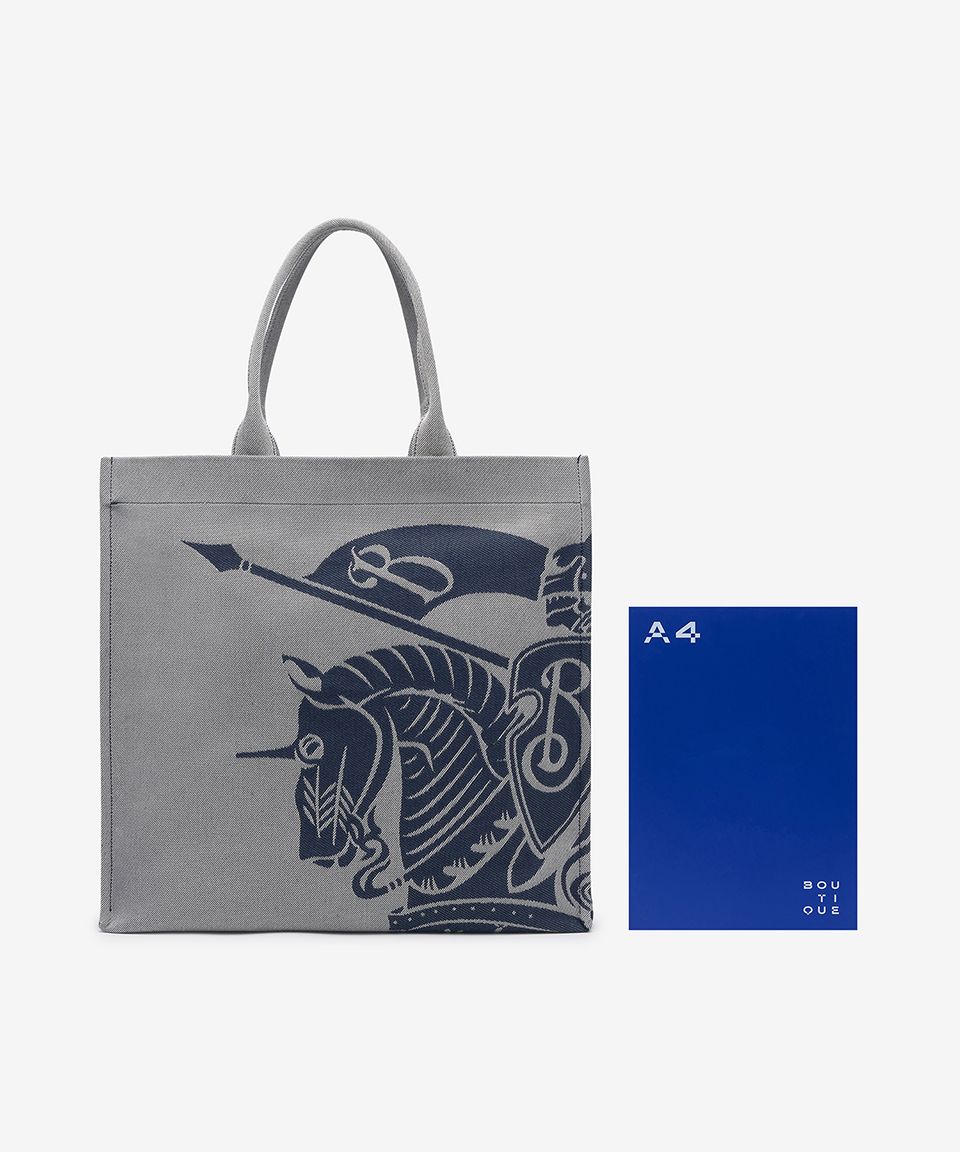 MUSINSA公式 | BURBERRY EKD スクエアトートバッグ - ナイト / 8080749