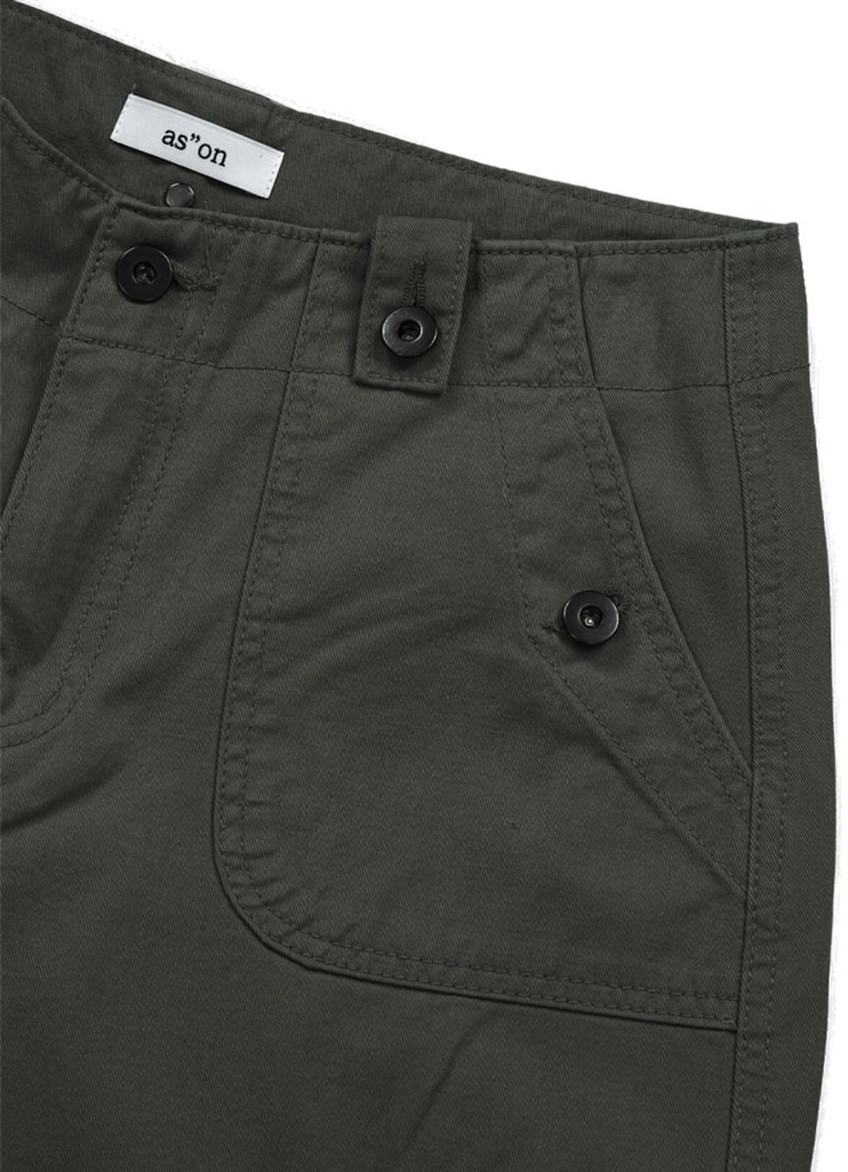 애즈온(ASON) JED CARGO PANTS / CHARCOAL