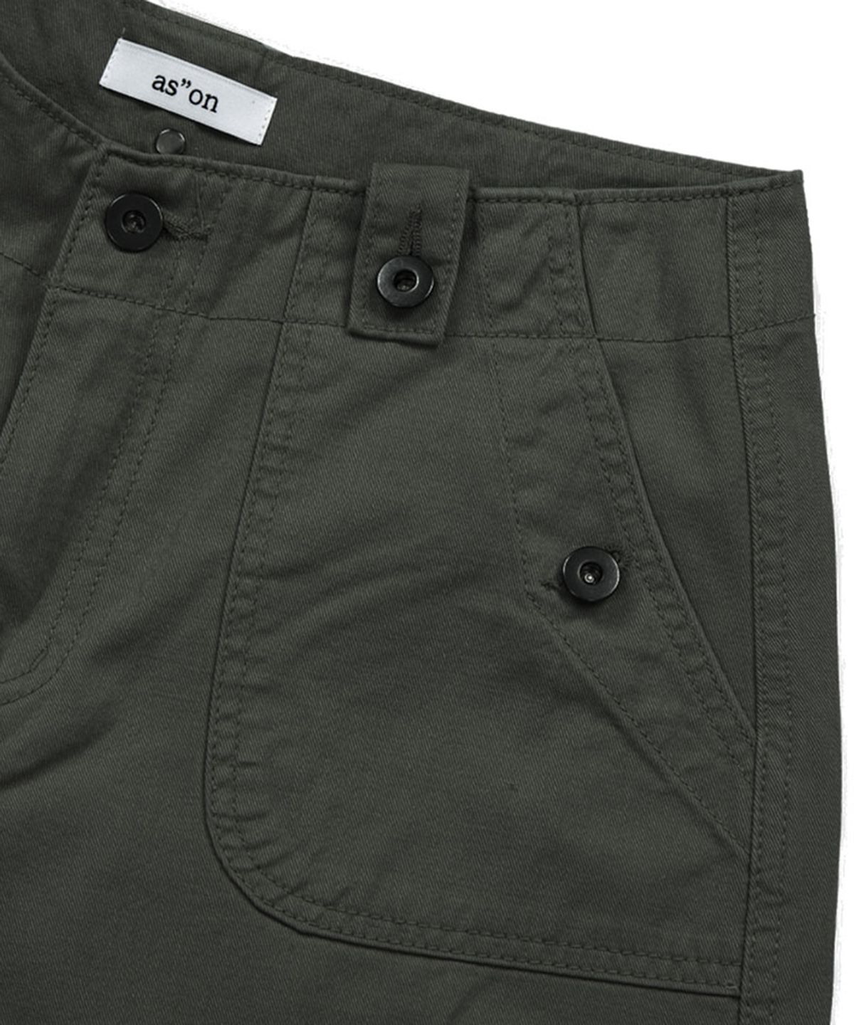 애즈온(ASON) JED CARGO PANTS / CHARCOAL