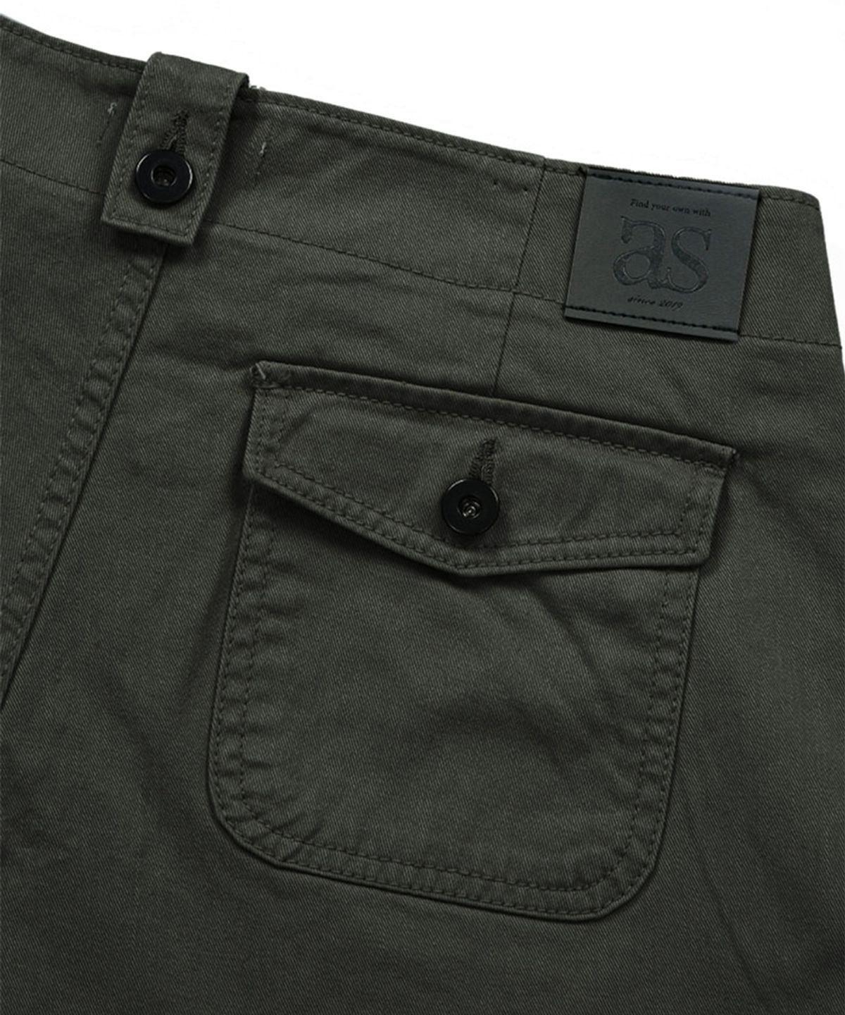 애즈온(ASON) JED CARGO PANTS / CHARCOAL