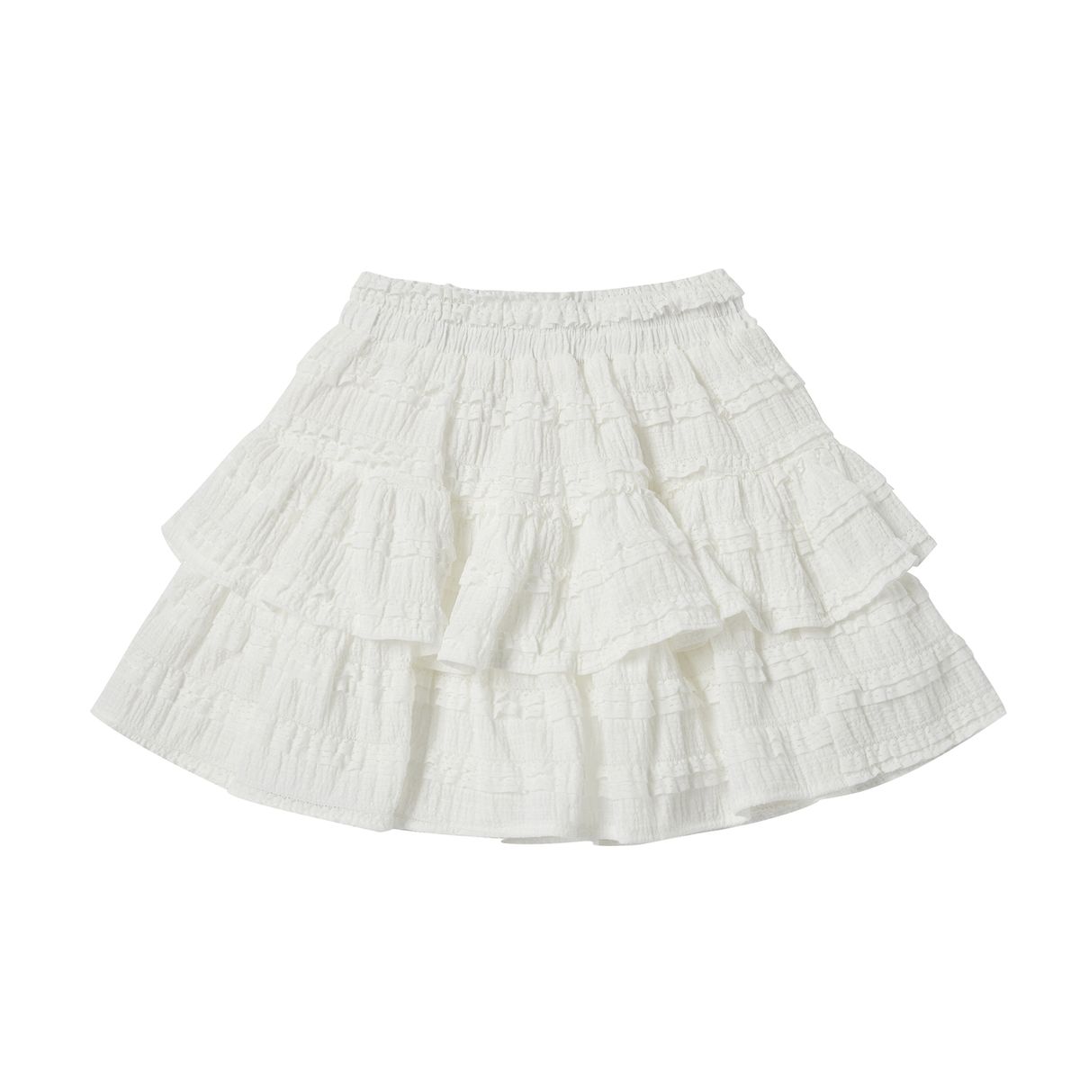 비에이블투(B ABLE TWO) sweety rah rah skirt-white