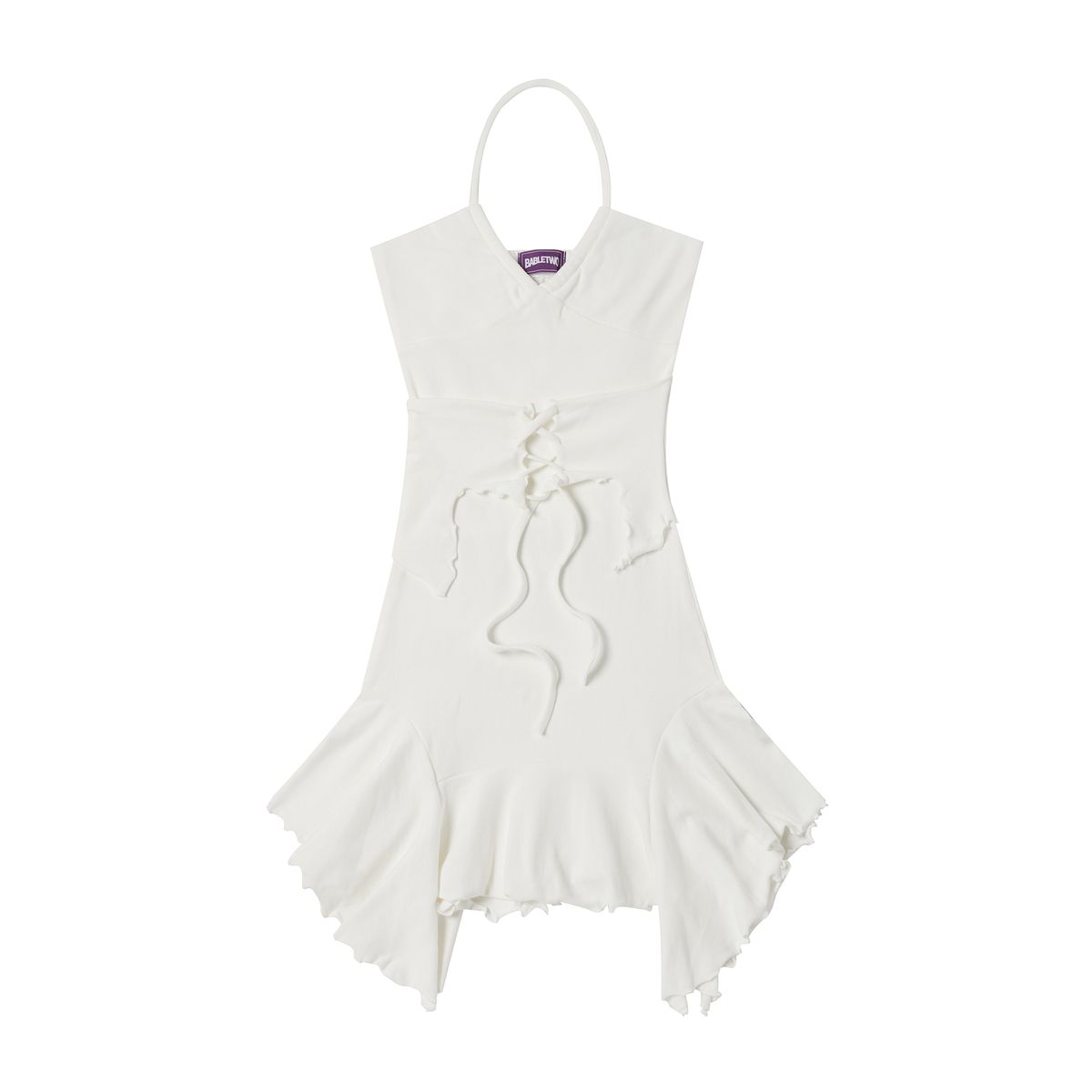 비에이블투(B ABLE TWO) ophelia sleeveless dress-white