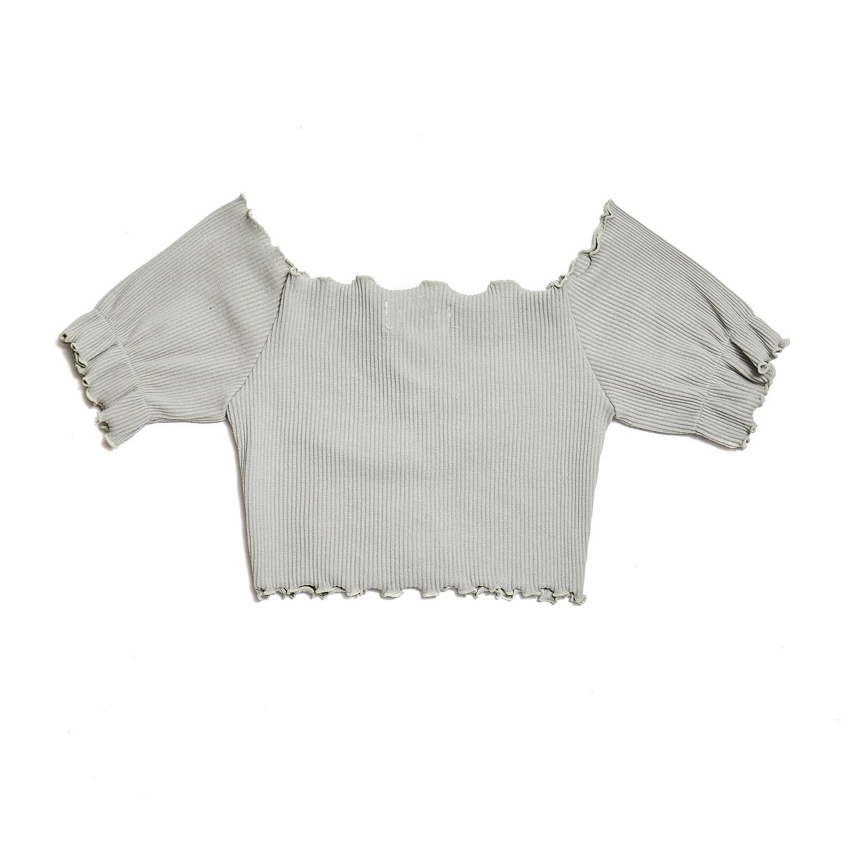 비에이블투(B ABLE TWO) yui shirring top-khaki