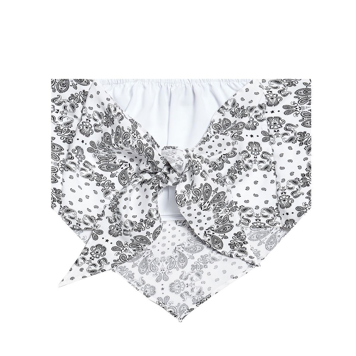 비에이블투(B ABLE TWO) rin paisley top-white