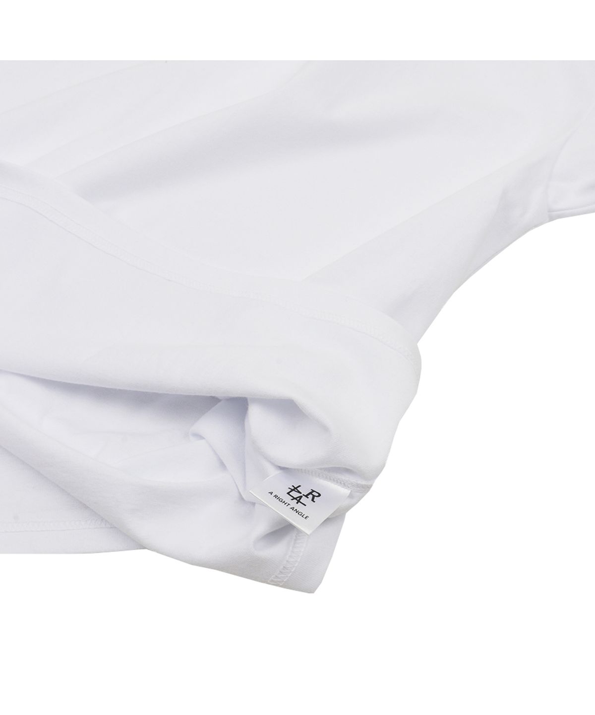 어라이트앵글(ARIGHTANGLE) Rainbow loose tee (white)