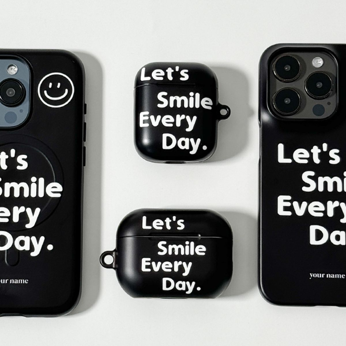 에이쓰리비쓰리(A3B3) Lets Smile Every Day 02 레츠 스마일 에브리 데이 02 (에어팟 케이스)