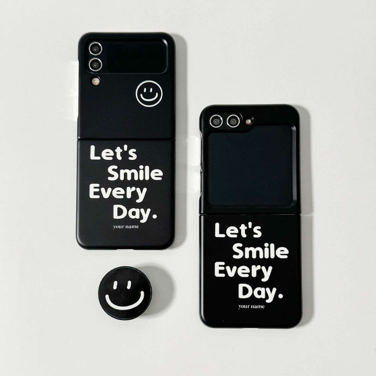 에이쓰리비쓰리(A3B3) Lets Smile Every Day 02 레츠 스마일 에브리 데이 02 (Z 플립 3.4.5.6 하드 케이스)