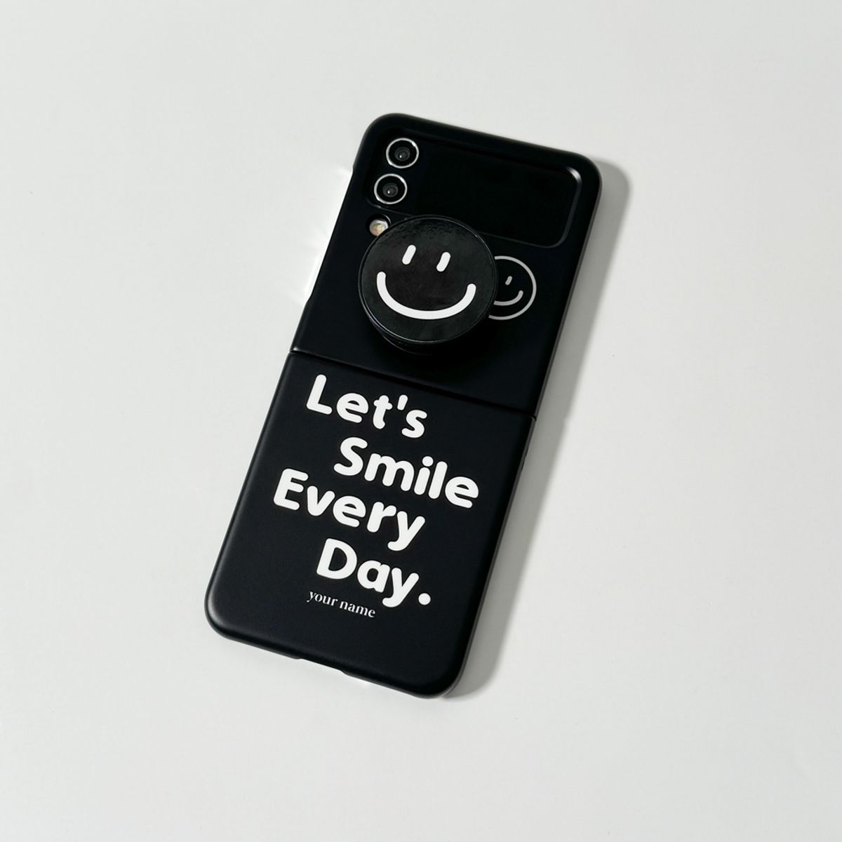 에이쓰리비쓰리(A3B3) Lets Smile Every Day 02 레츠 스마일 에브리 데이 02 (Z 플립 3.4.5.6 하드 케이스)