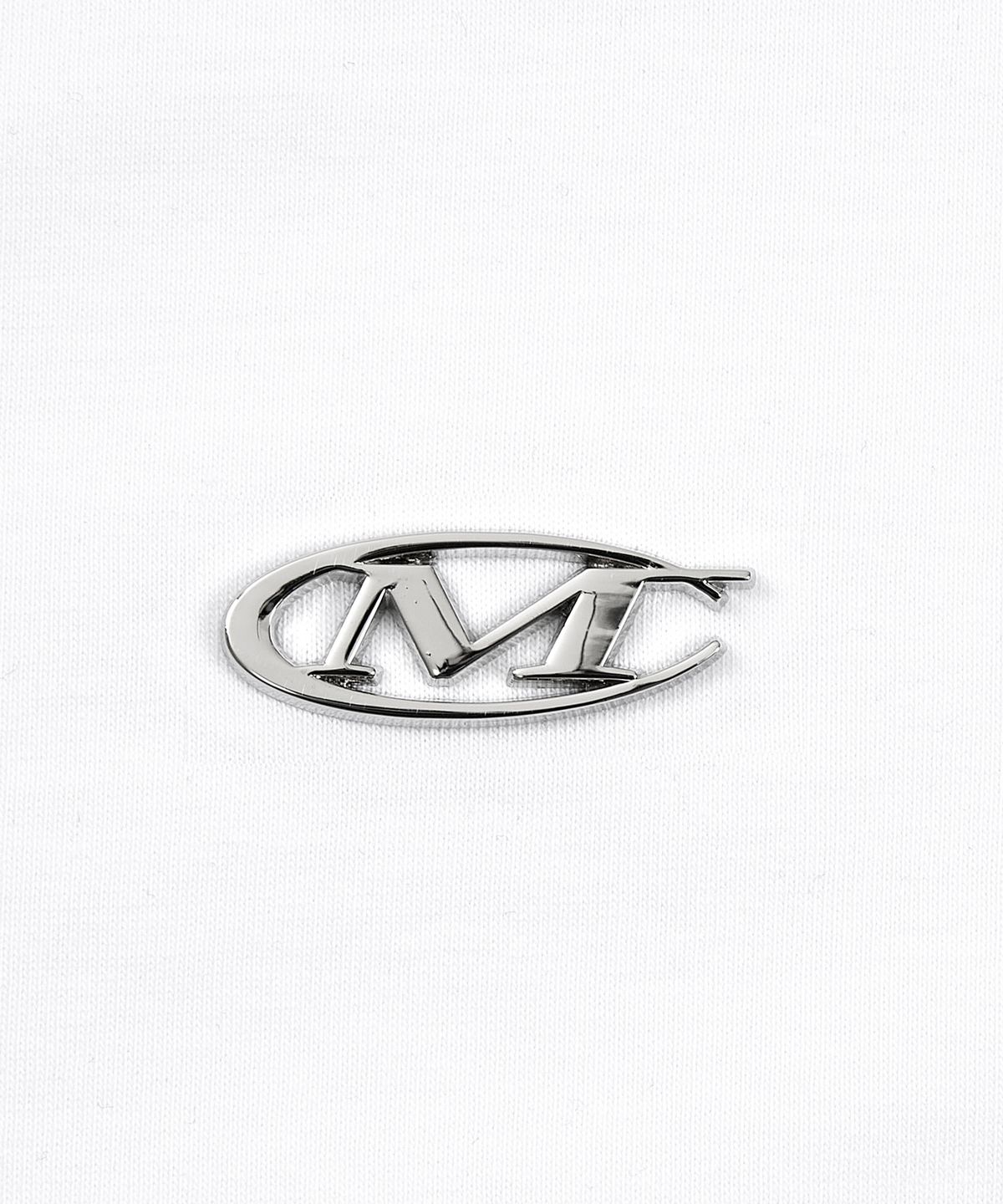 미학(MIHAK) 메탈 로고 슬리브리스 (WHITE)
