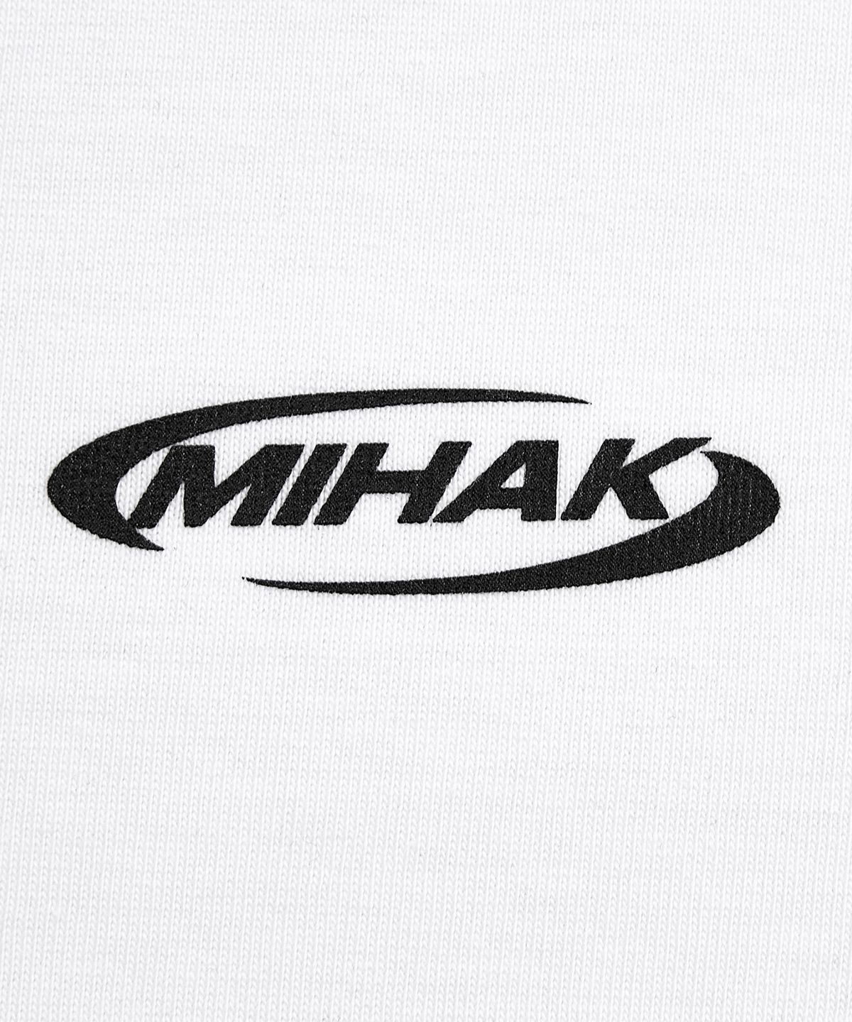 미학(MIHAK) 메탈 로고 슬리브리스 (WHITE)