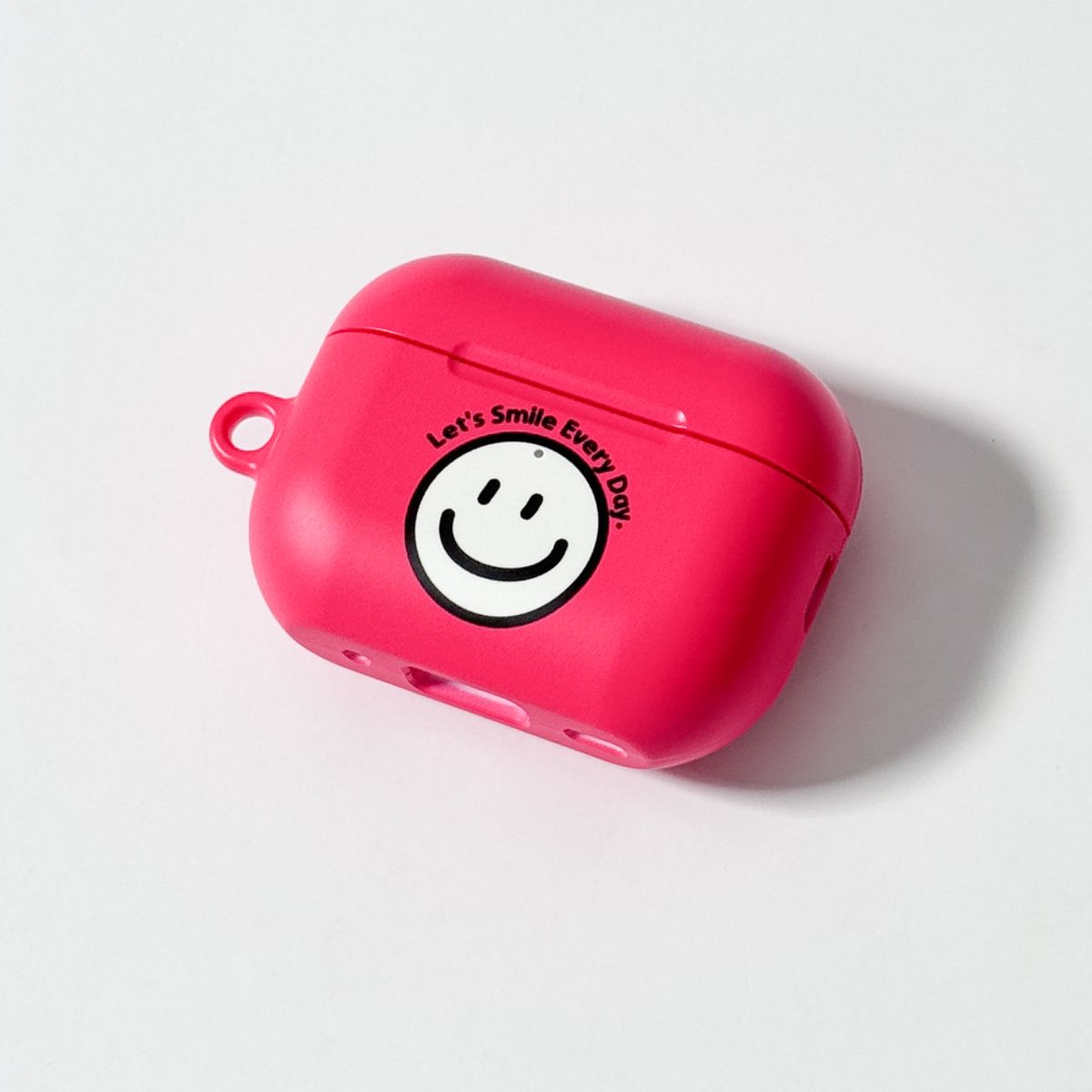 에이쓰리비쓰리(A3B3) Smile Color Bright Pink 스마일 컬러 브라이트 핑크 (에어팟 케이스)