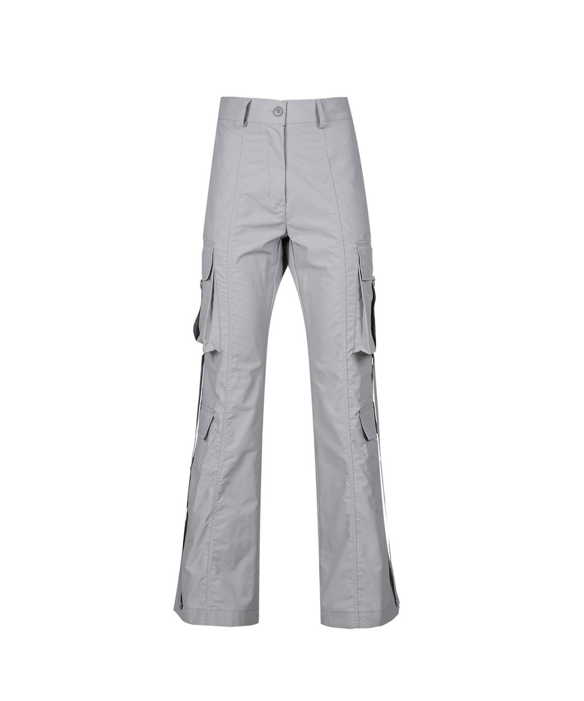 더포르타(THEPORTA) STRAP CARGO PANTS, GRAY