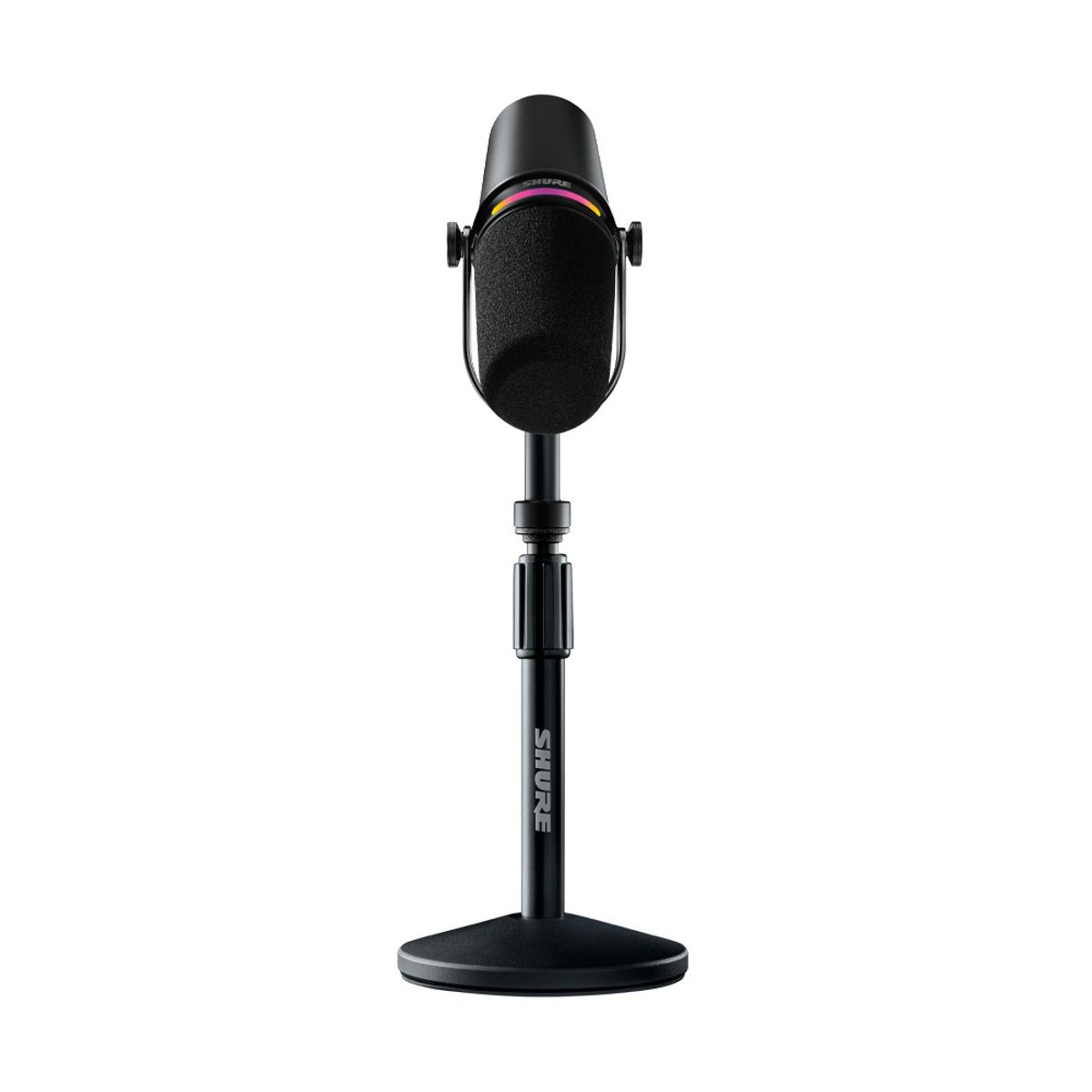 슈어(SHURE) MV7+ Podcast Kit 팟캐스트 XLR, USB-C 하이브리드 듀얼 마이크 키트 (스탠드 포함)