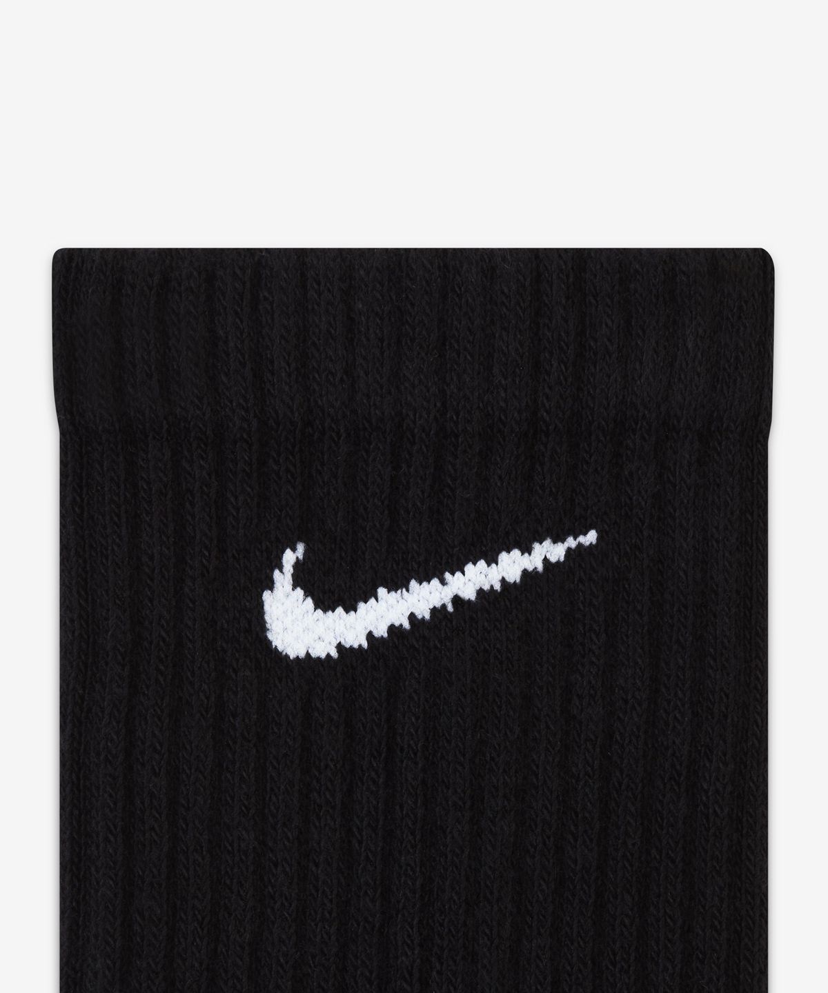나이키(NIKE) 에브리데이 쿠션 트레이닝 크루 삭스(3켤레) - 블랙:화이트 / SX7664-010