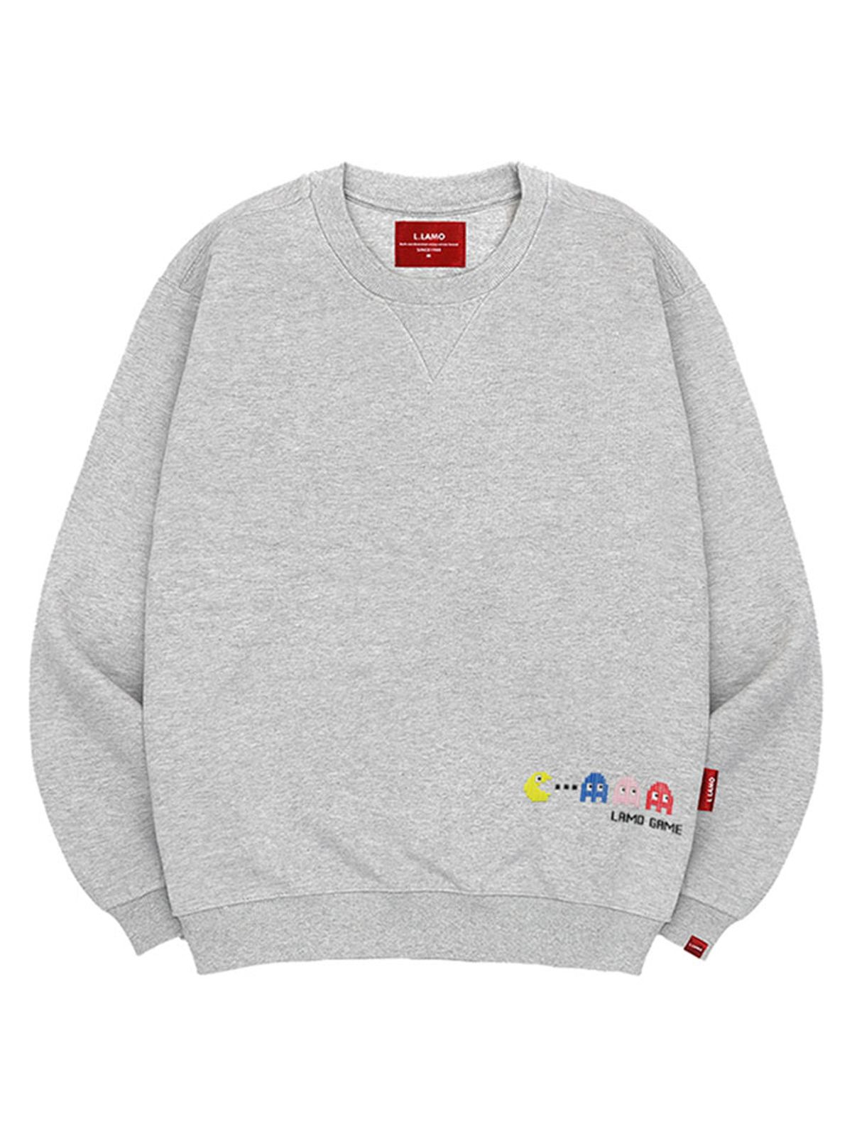 엘라모(LLAMO) 라모게임 맨투맨 남녀공용 빅사이즈 S~4XL