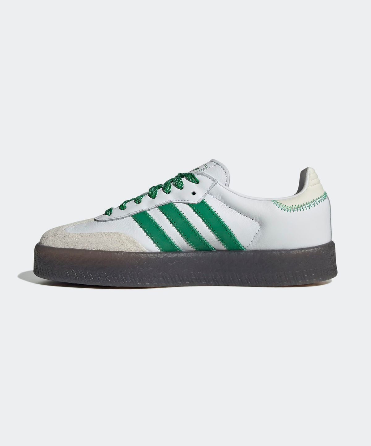 아디다스(ADIDAS) 삼배 - 화이트:그린 / IE9105