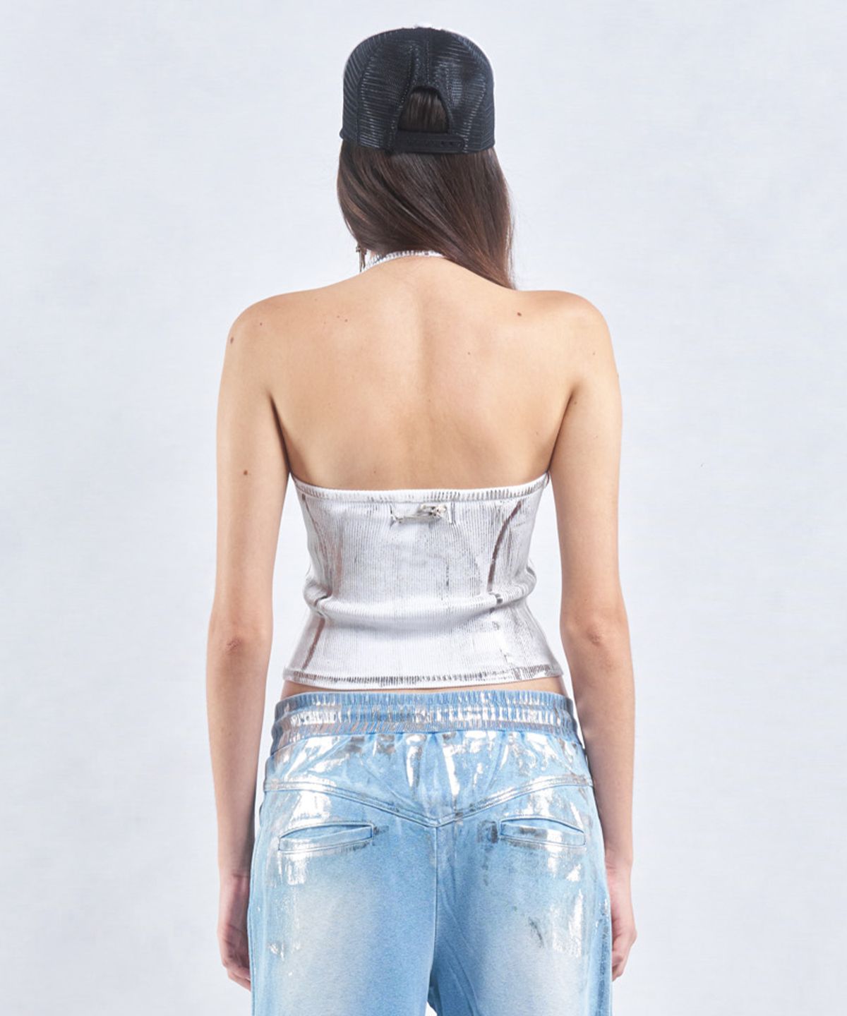 2000아카이브스(2000ARCHIVES) HALTERNECK TANK TOP (WHITE)