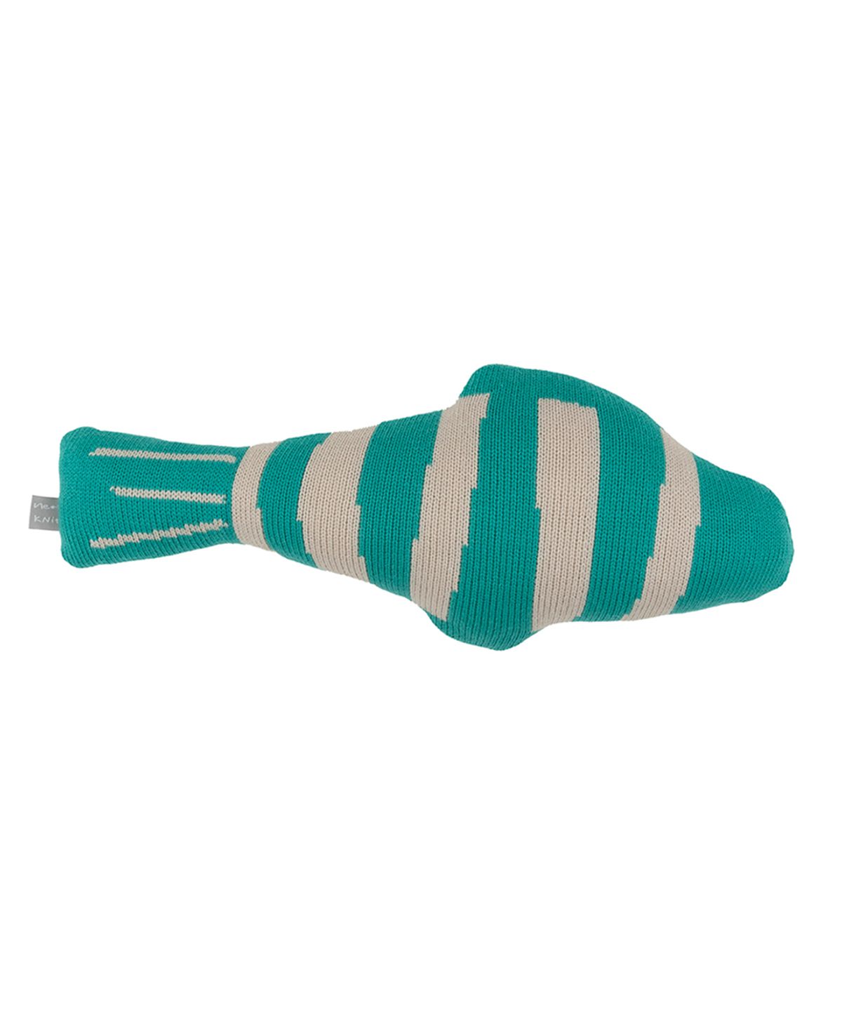 닛닛(NEATKNIT) 자유로운 물속 여행자 물고기 니트 인형 Blue Green