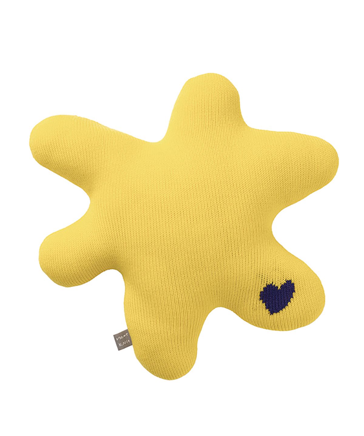닛닛(NEATKNIT) 화사한 색상과 부드러운 터치의 꽃 니트 인형 Yellow