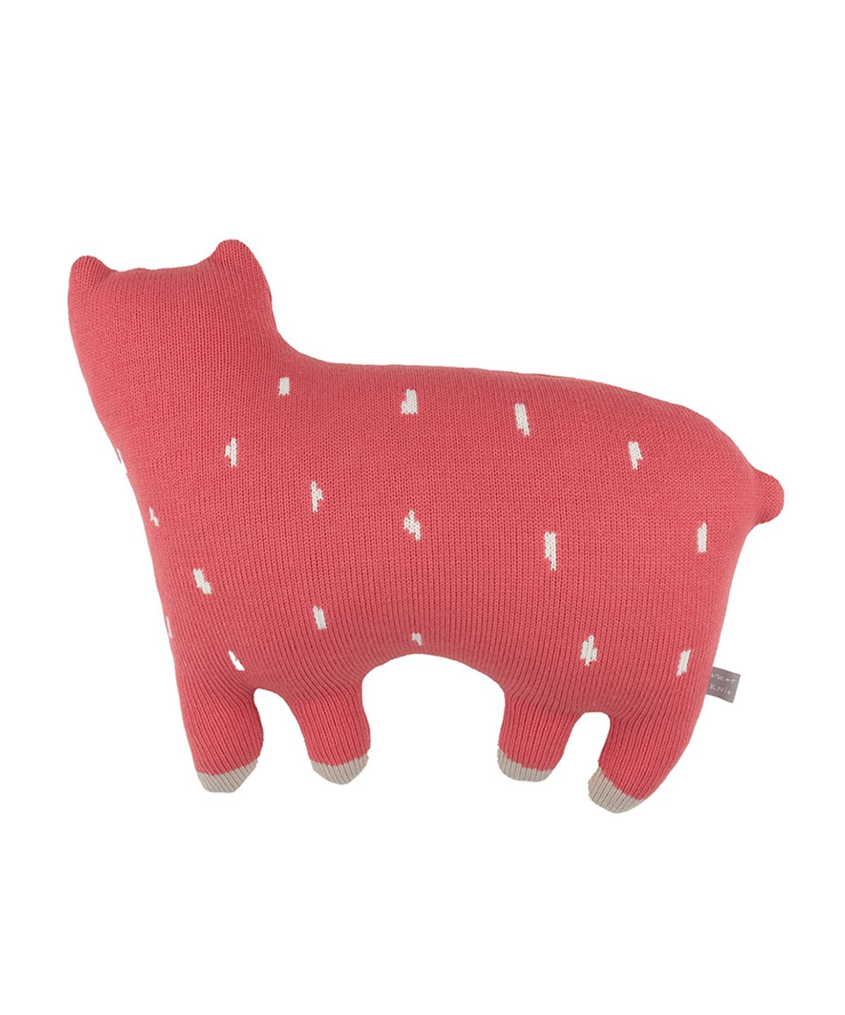 닛닛(NEATKNIT) 포근한 꿈꾸는 친구 곰 니트 인형 자니 Pink