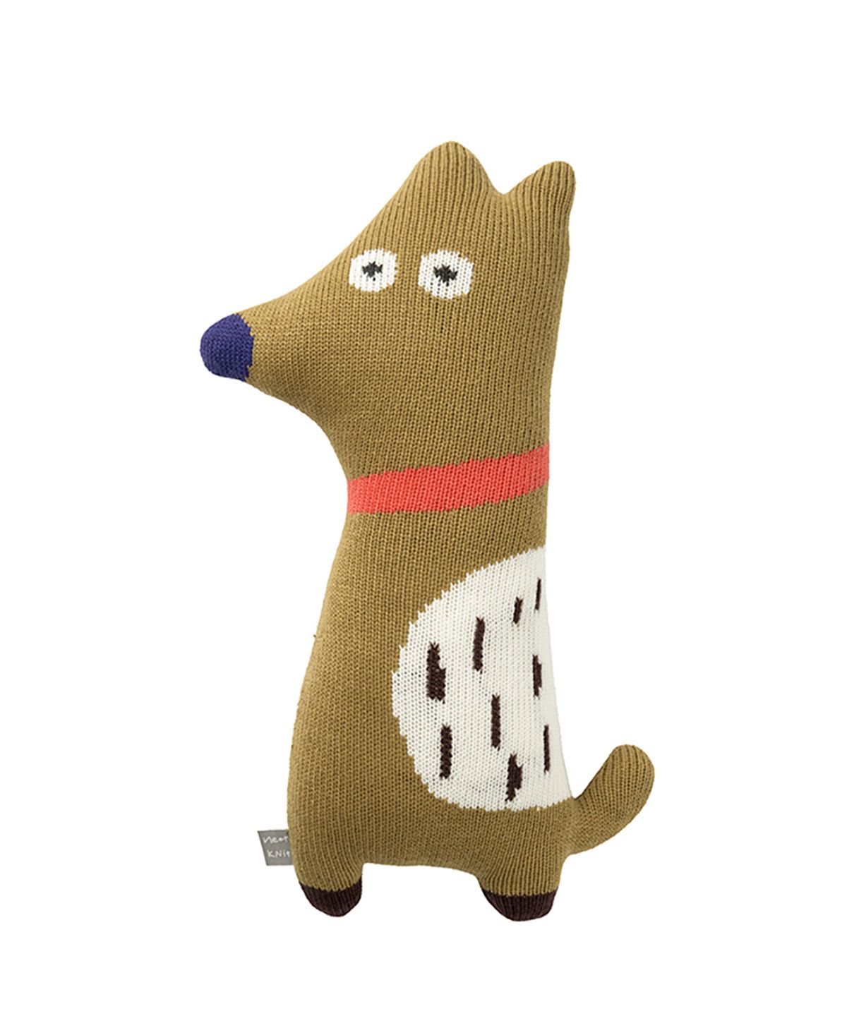 닛닛(NEATKNIT) 귀여운 강아지 니트 인형 무니 Olive Khaki