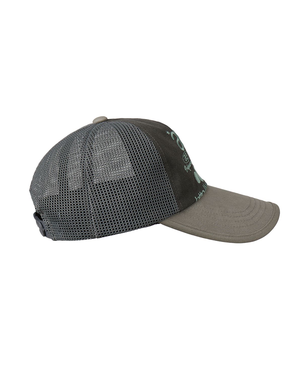 에이이에이이(AEAE) WEB LOGO MESH CAP [GREY]