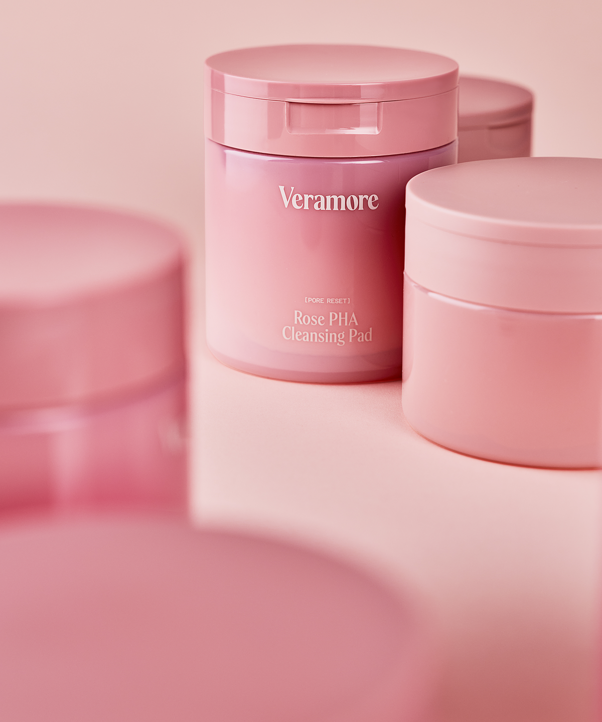 베라모어(VERAMORE) 포어 리셋 로즈 PHA 패드 70매