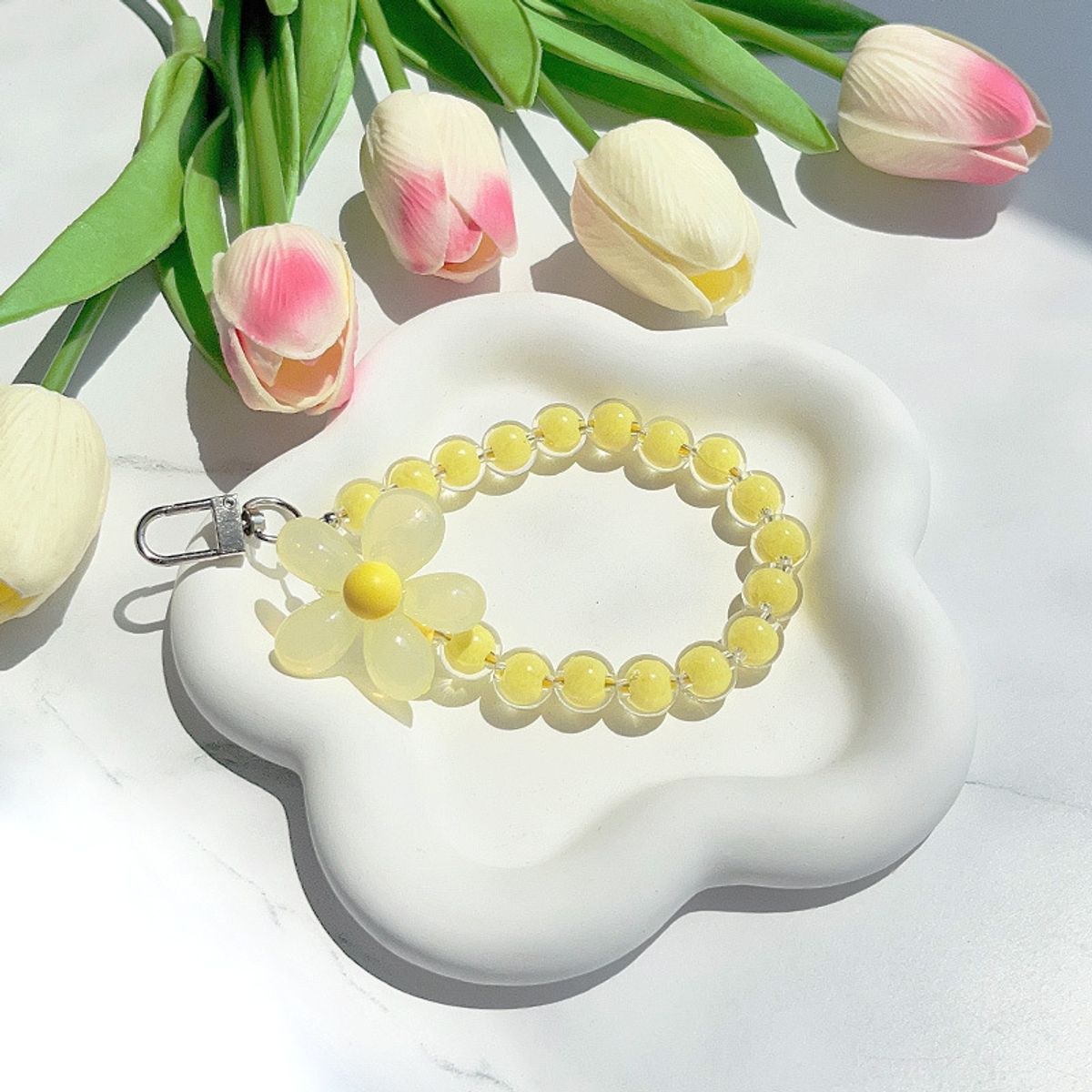 다쥬앙(DAJUANG) Flower Phone Strap