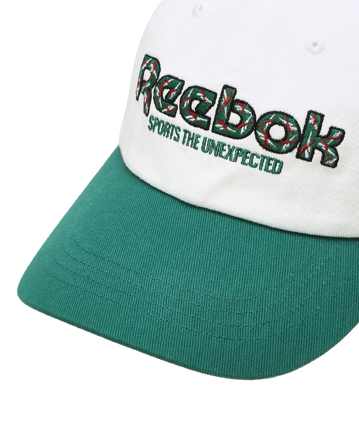 리복(REEBOK) 모자이크 와이드 볼캡 - 그린