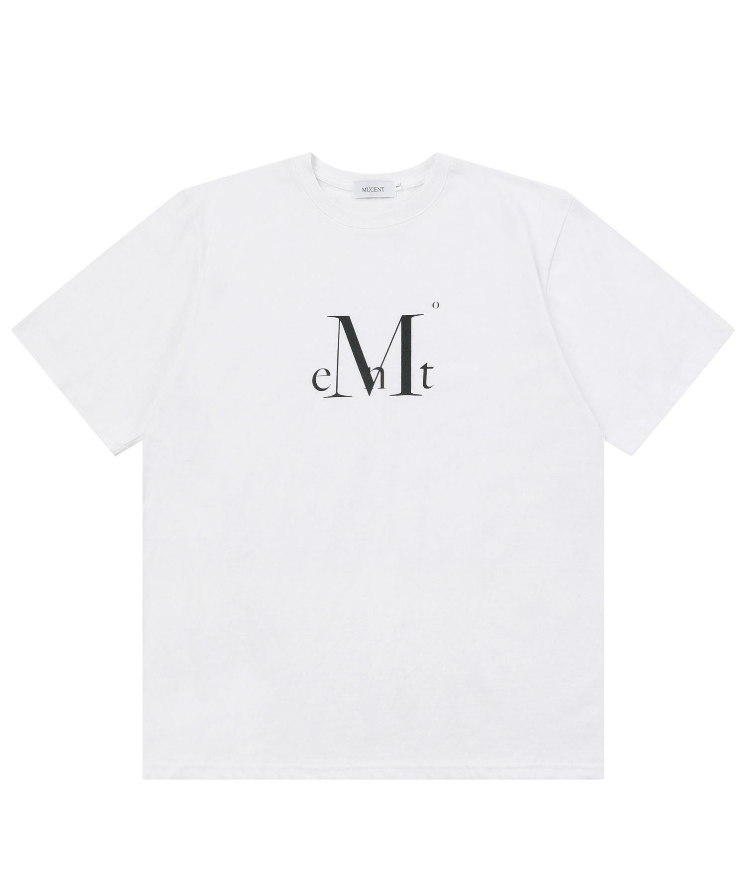 ★MUCENT★ Signature Basic Logo Man to Man Unisex 5 Colors P MUSINSA | MUCENT Main symbol signature logo short sleeve tee