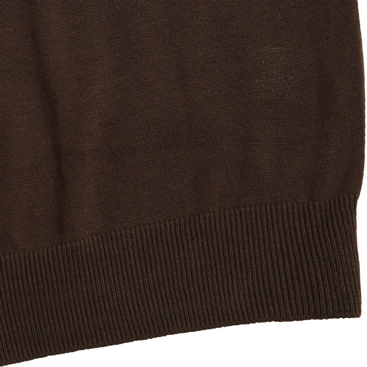 솔티(SORTIE) Essential Comfort Open Collar Knit (Brown)