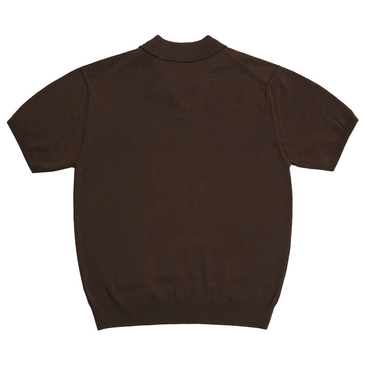 솔티(SORTIE) Essential Comfort Open Collar Knit (Brown)