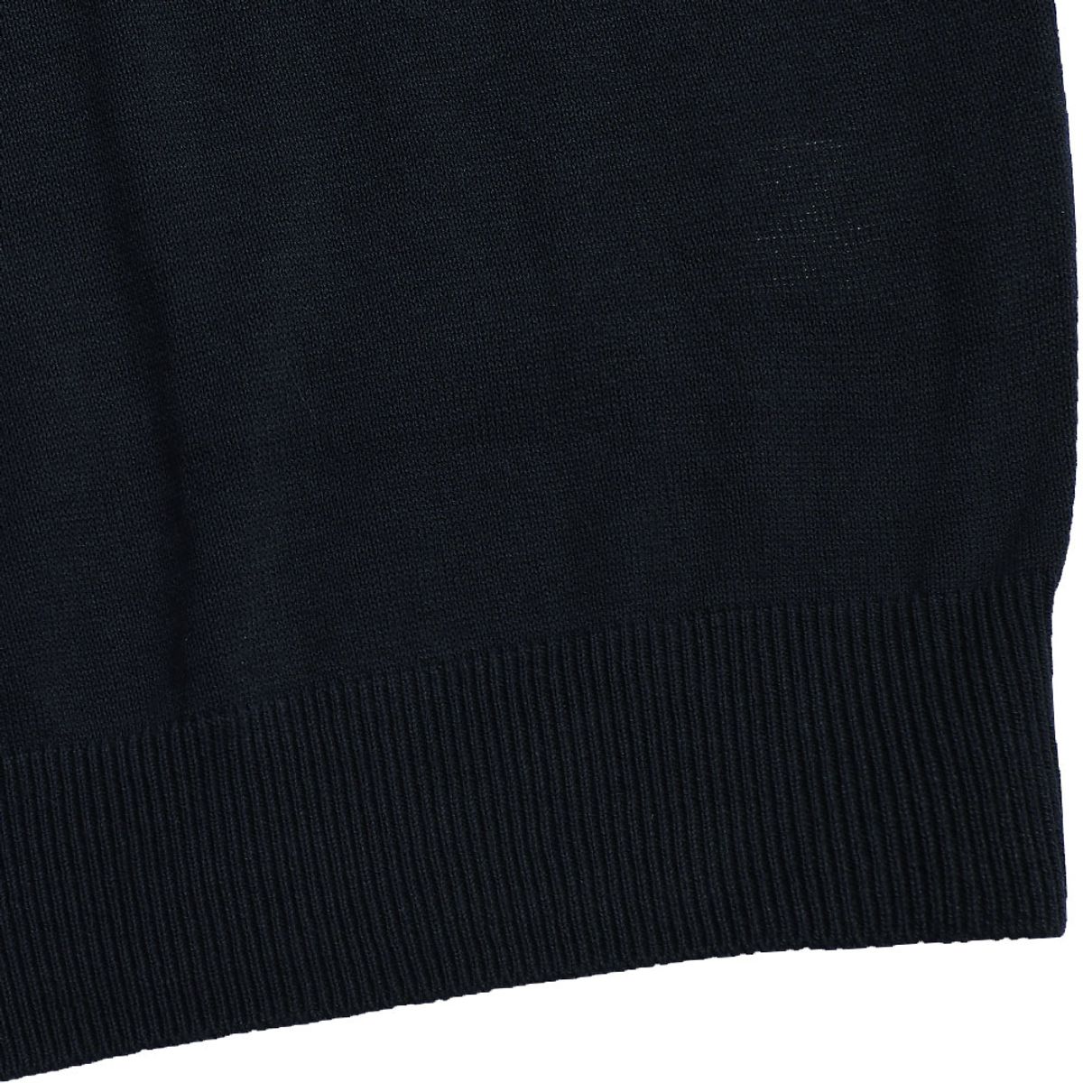 솔티(SORTIE) Essential Comfort Open Collar Knit (Navy)