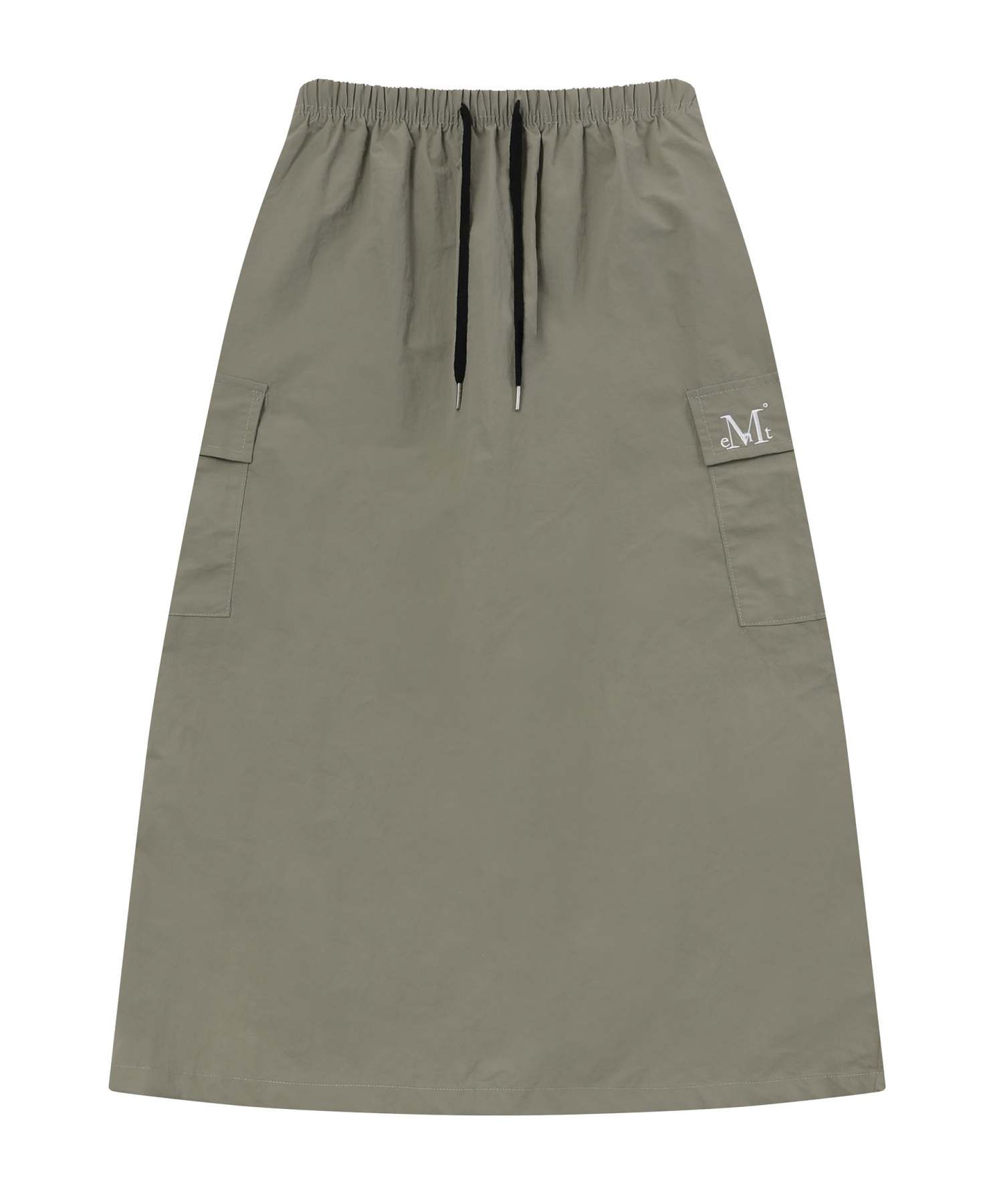 【MUCENT】VENT NYLON LONG CARGO SKIRT_3colors ☆韓国人気☆ MUSINSA | MUCENT Bent nylon long cargo skirt (3 colors)