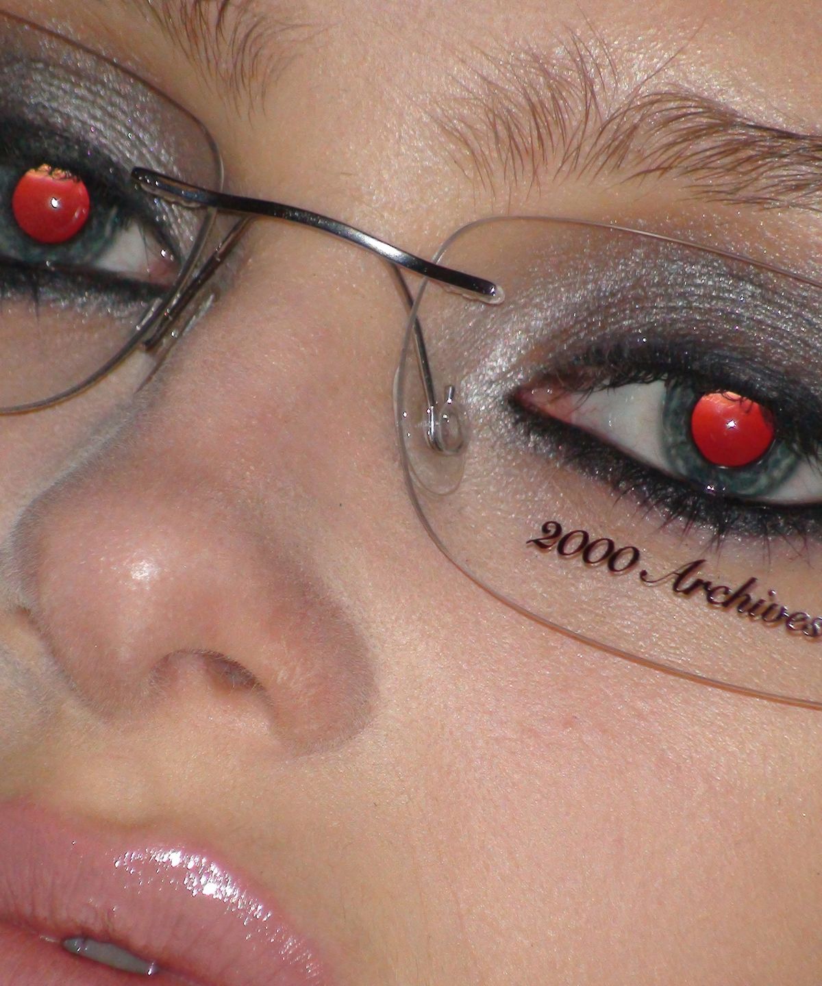 2000아카이브스(2000ARCHIVES) THAT GLASSES 01 (GUNMETAL)