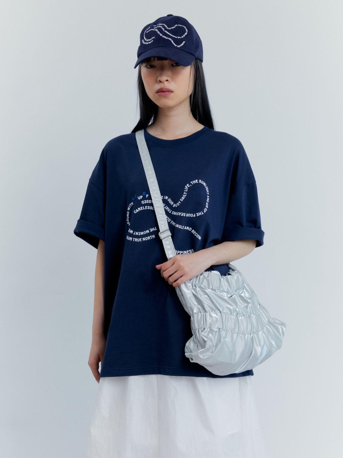 아코크(ACOC) [ACOC X WANDERLUST] Find Your T-shirt_Navy