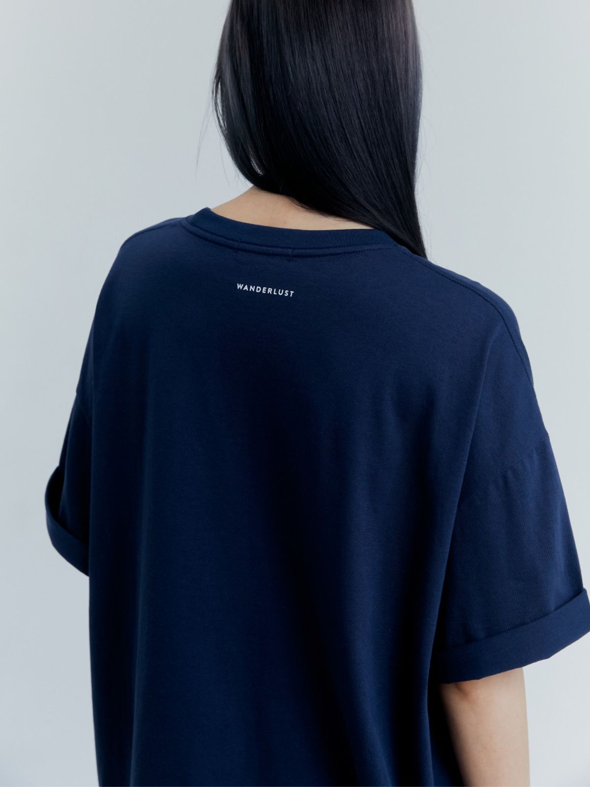 아코크(ACOC) [ACOC X WANDERLUST] Find Your T-shirt_Navy