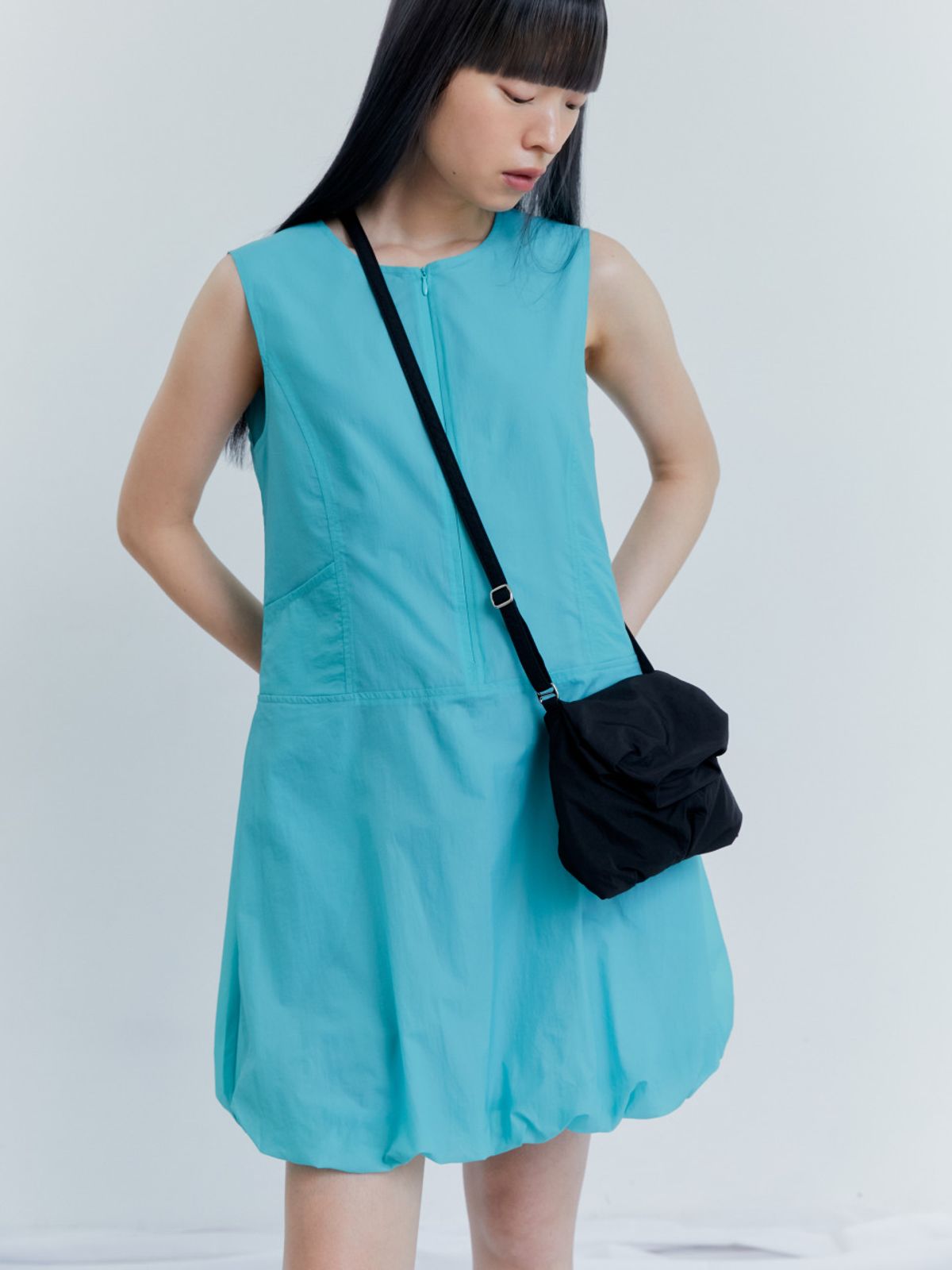 아코크(ACOC) Windy Balloon Dress_Blue