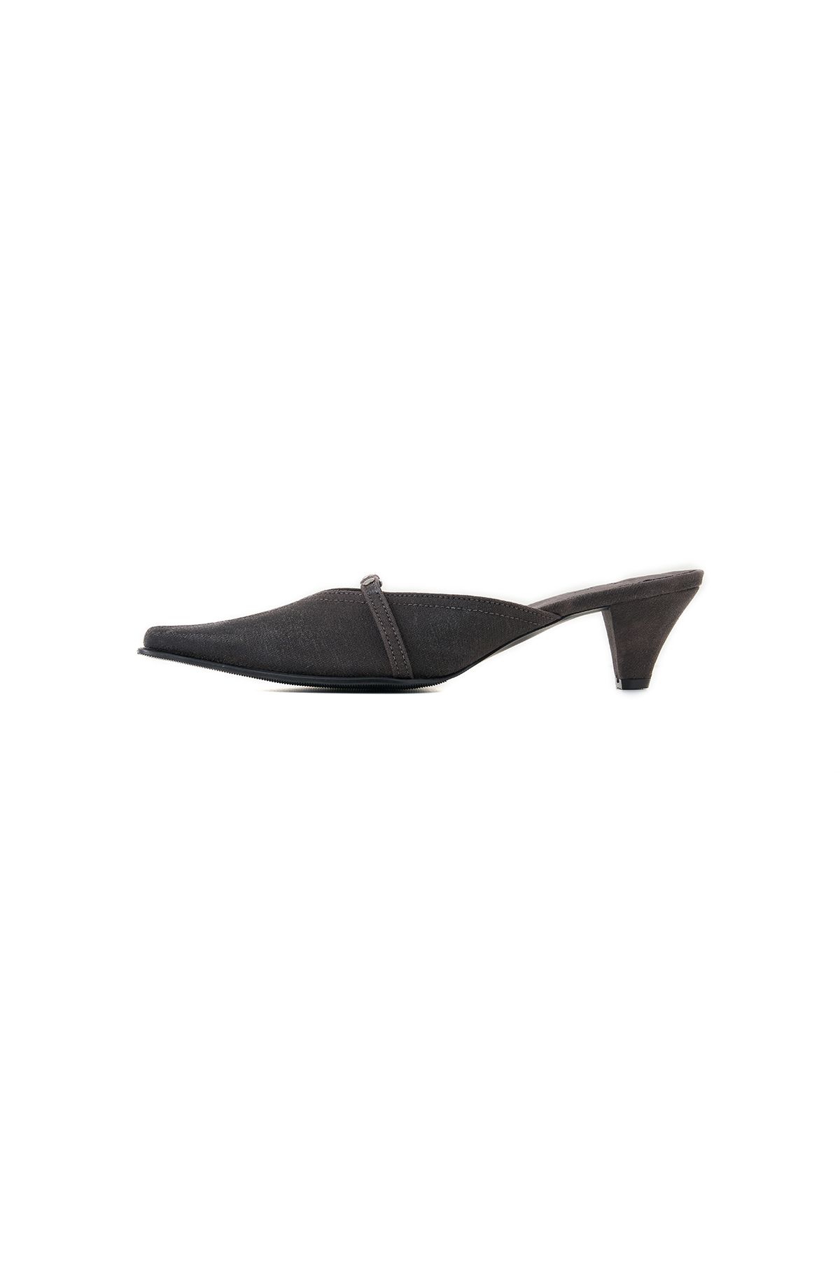 포트리스(4TRESS) ESSENTIAL WAXED MULES 01 GRAY