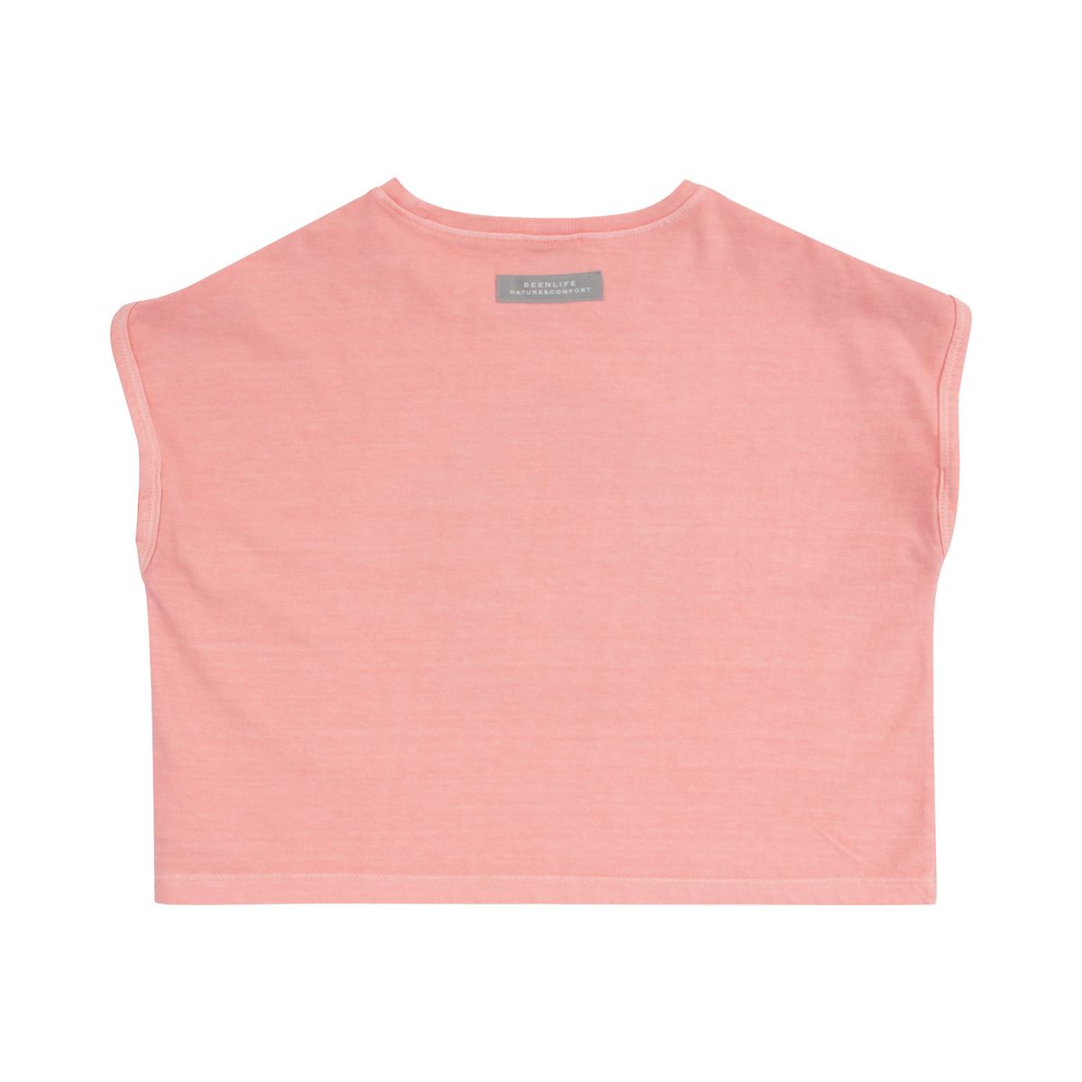 빈(BEEN) 핑크 애플 구아바 크롭 티셔츠