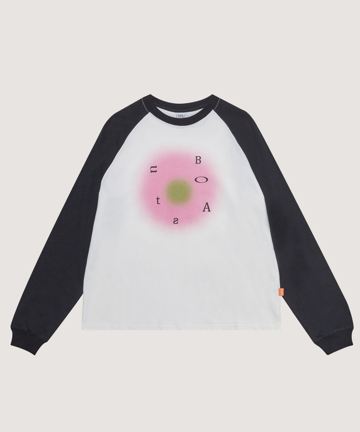 보나츠 팔레트(BONATSPALETTE) BP 페이퍼 크레인 레글런 티셔츠_WHITE