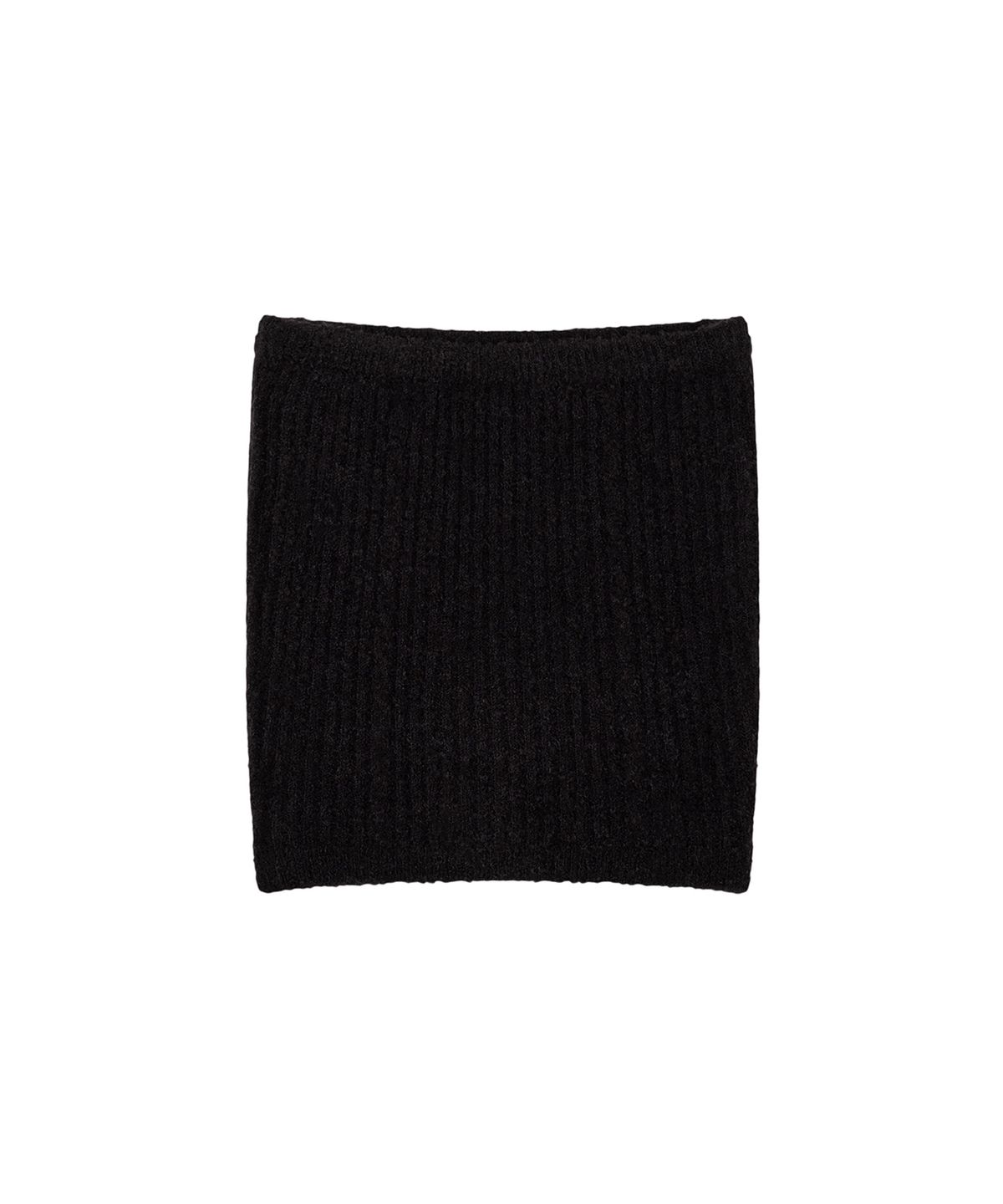 더포르타(THEPORTA) ALPACA KNIT TOP, BLACK