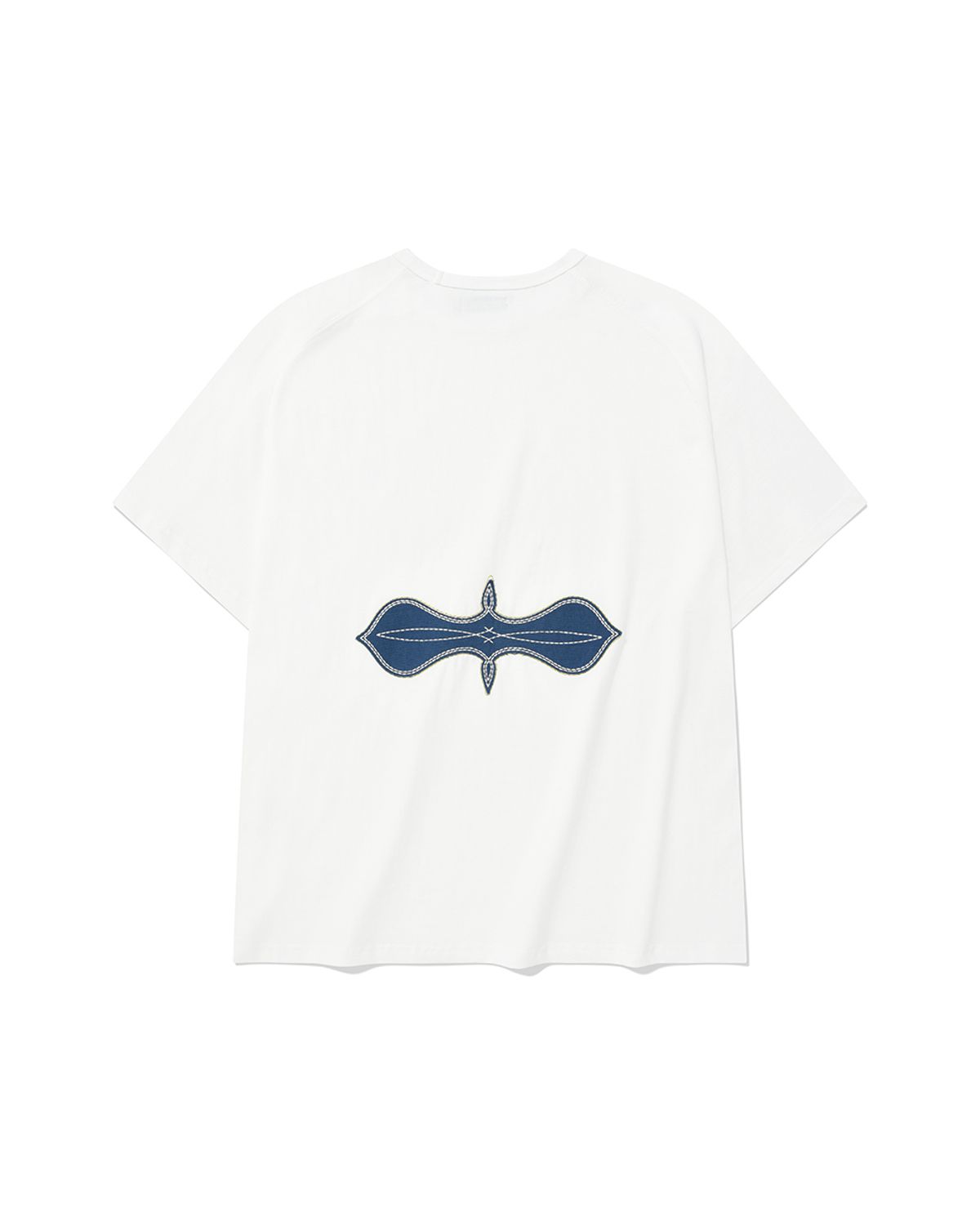 카락터(KARACTOR) Fuzzy half T-shirts / Off White