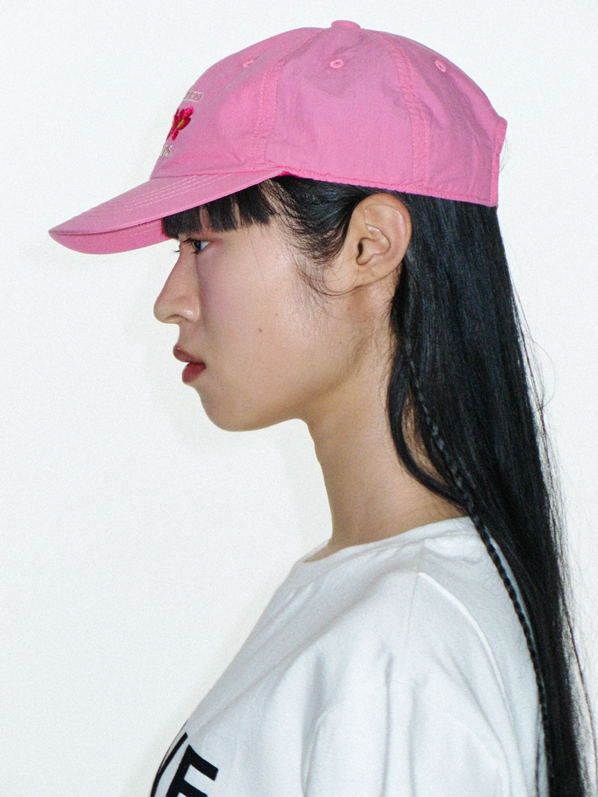 시엔느(SIENNE) Flower Ball Cap (Pink)