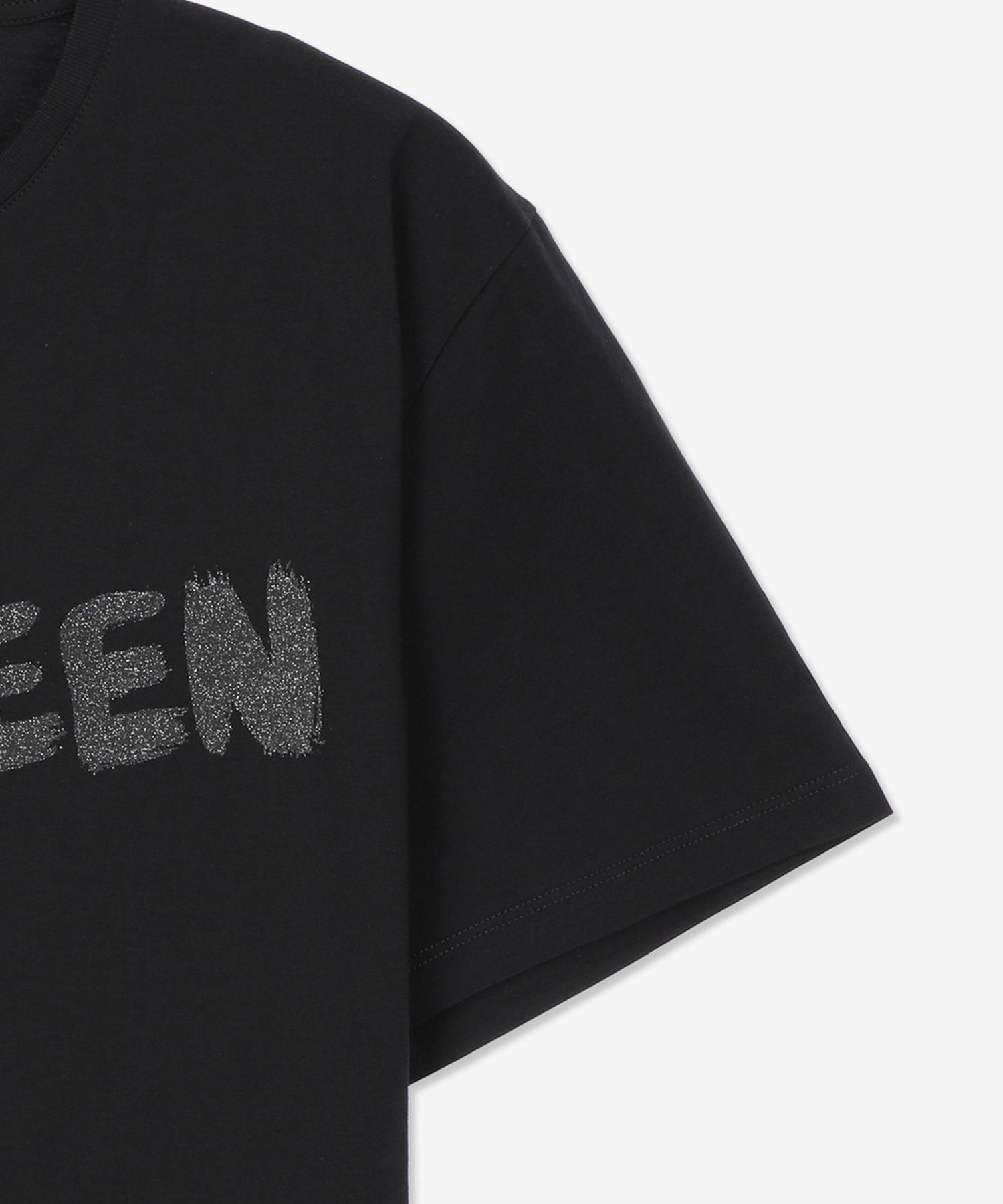★alexander mcqueen★ Graffiti Short Sleeve T-Shirt Black 79 Alexander McQueen Logo graffiti-print t-shirt | Black | FARFETCH
