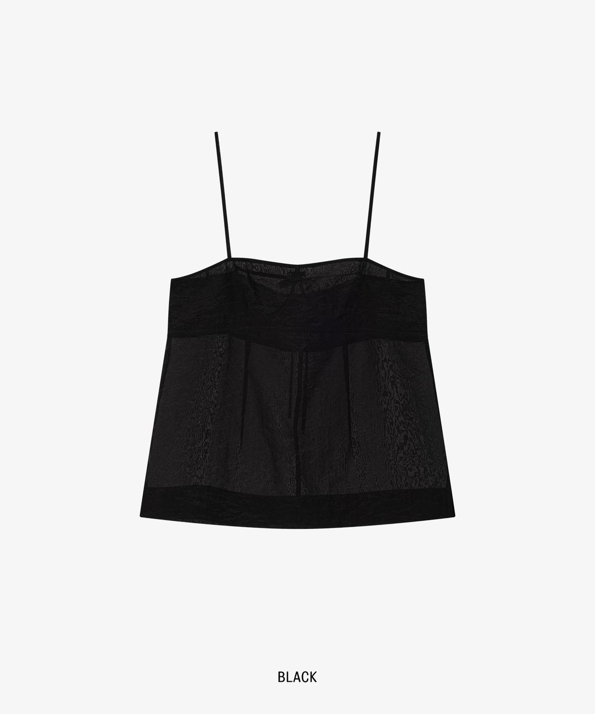 그로브(GROVE) LESLIE SLEEVELESS TOP_BLACK