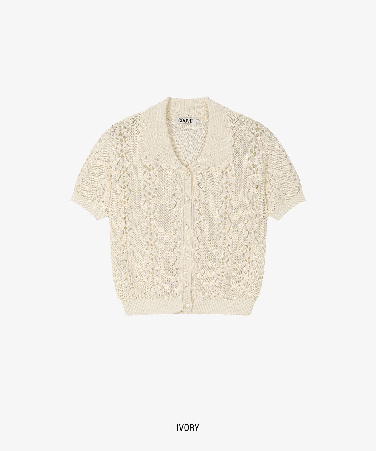 그로브(GROVE) KIKO SKASHI HS CARDIGAN_IVROY