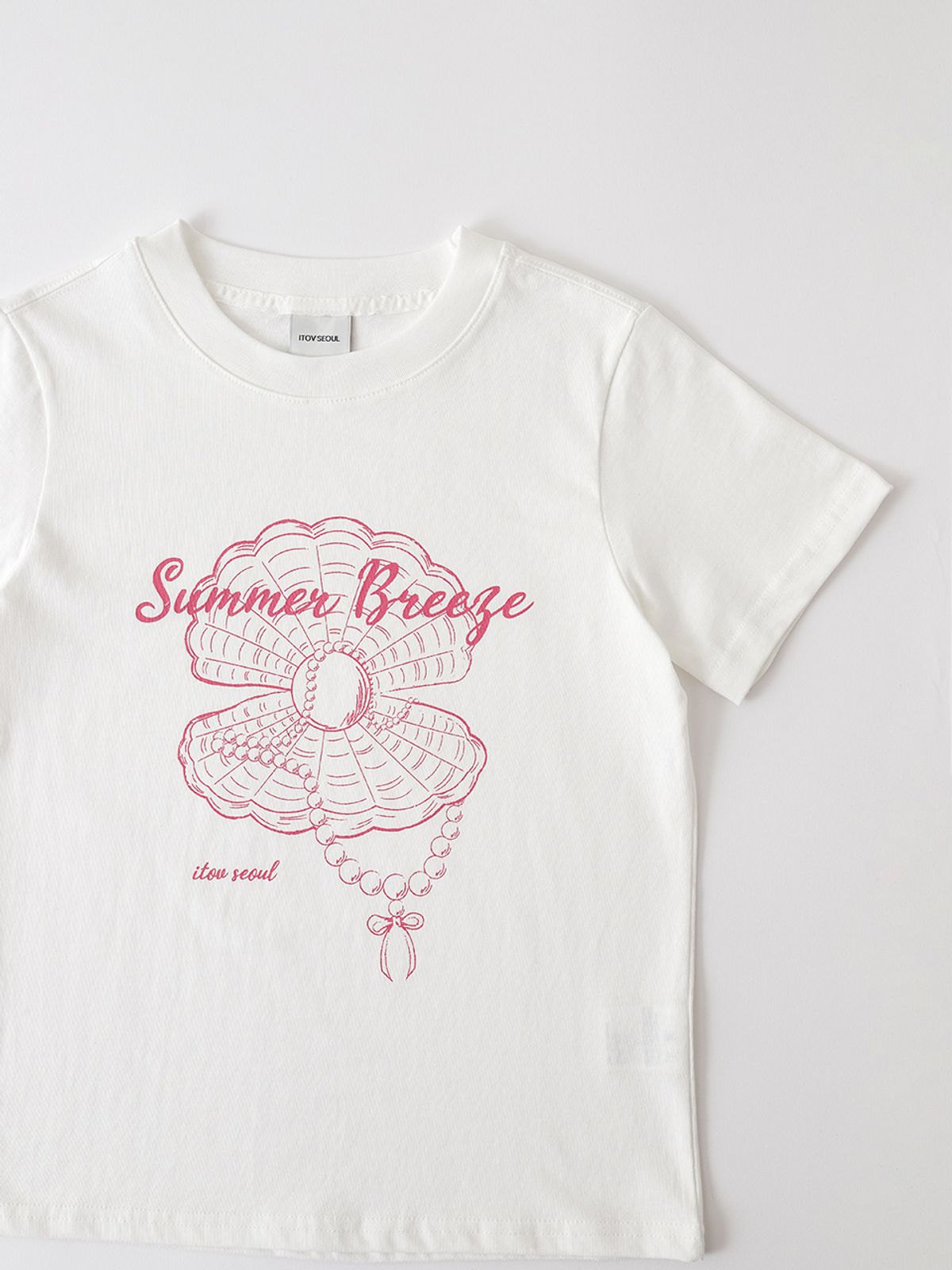 아이토브 서울(ITOV SEOUL) Pearl Short-Sleeved T-Shirt ver.2 WPK